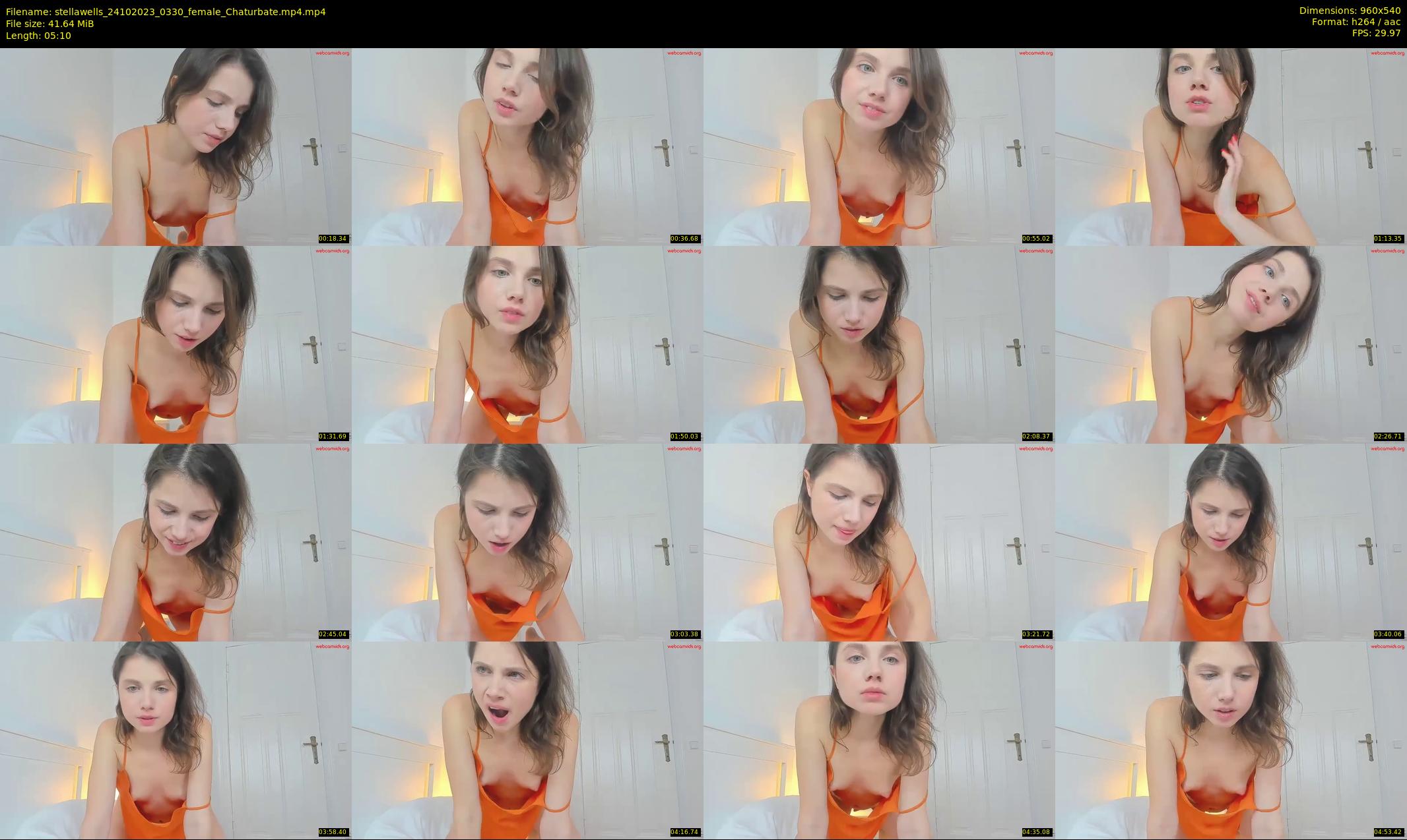 stellawells — 6 minute Chaturbate female cam show recording, 480p, Oct 24, 2023