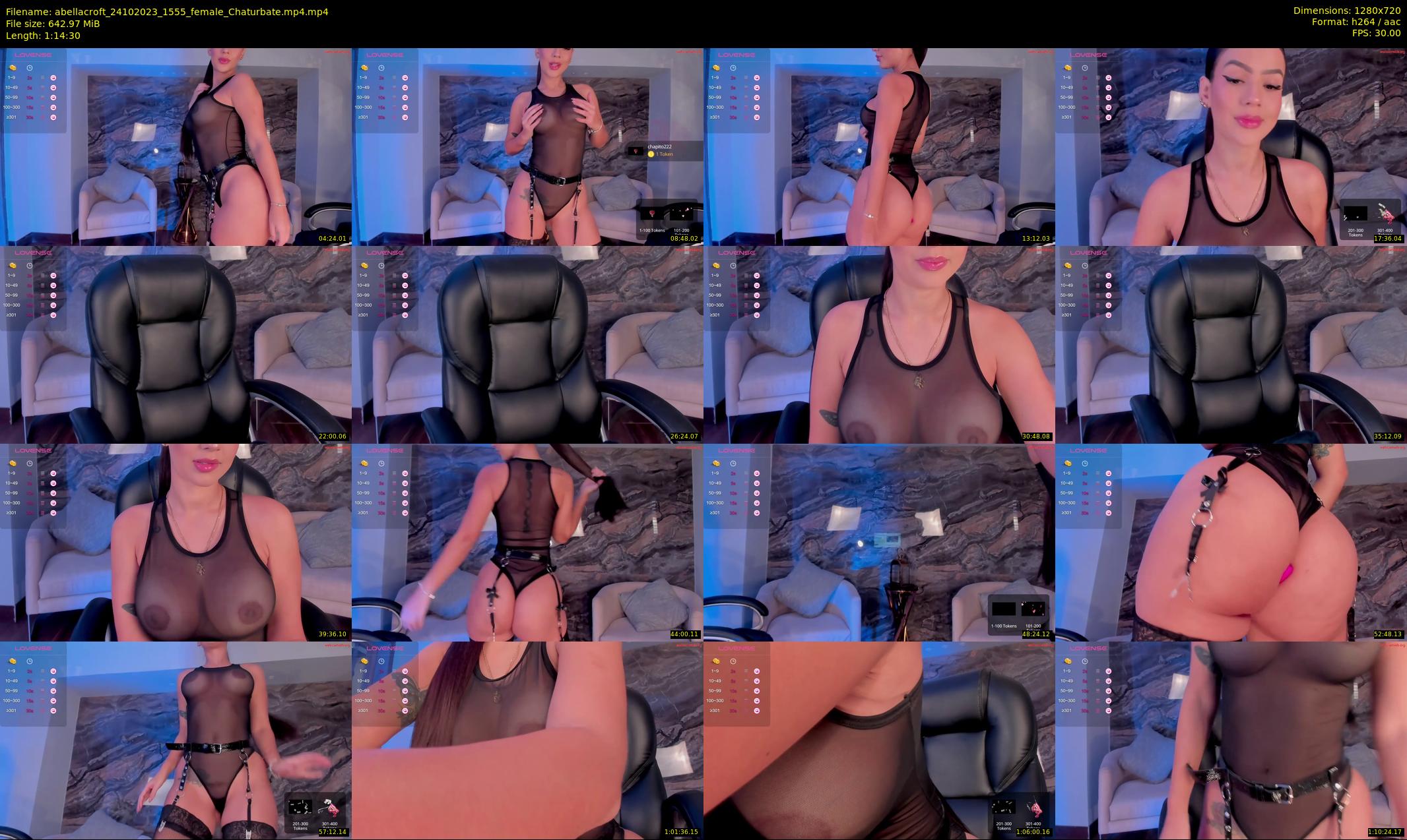 abellacroft — 75 minute Chaturbate female cam show recording, 720p, Oct 24, 2023