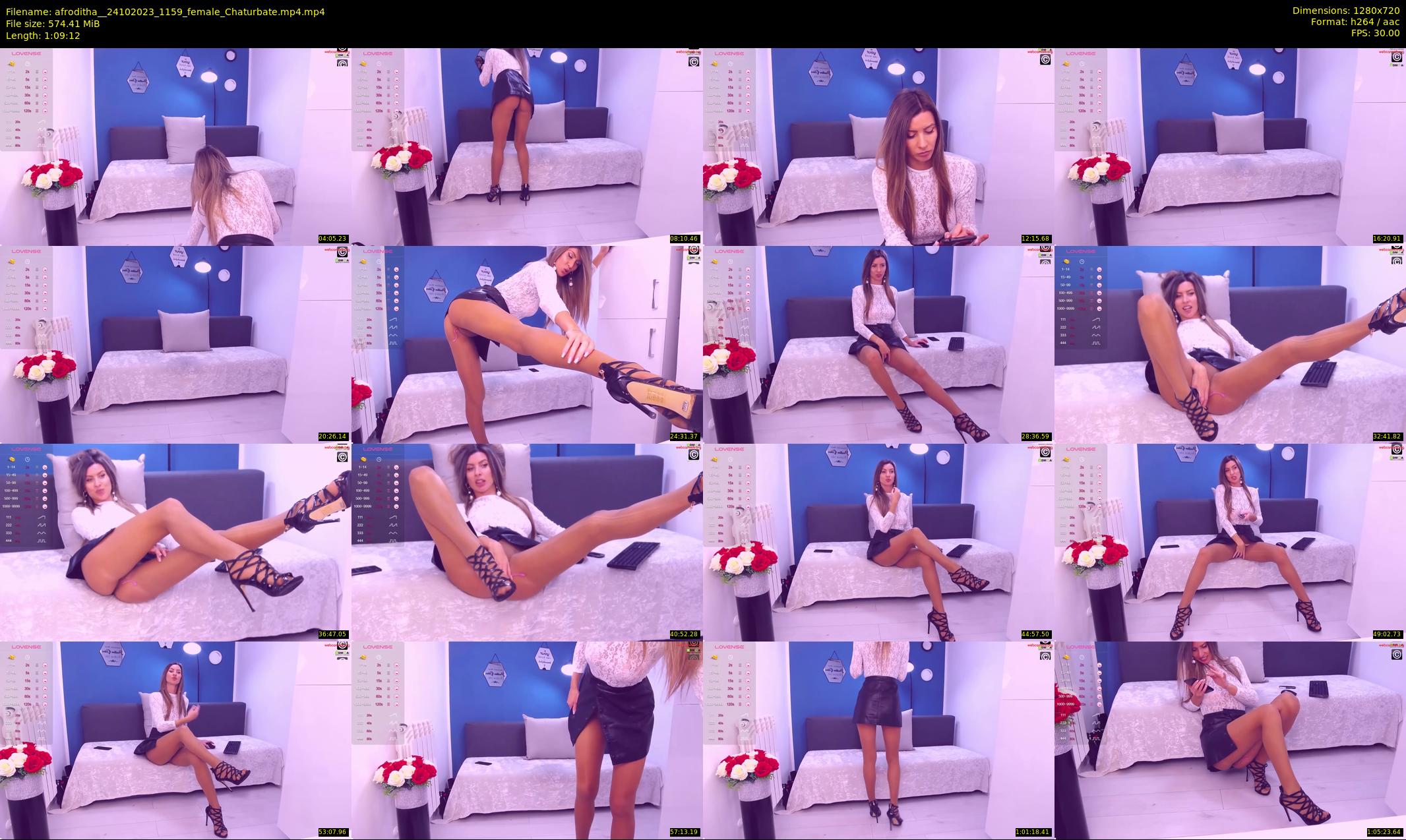 afroditha_ — 70 minute Chaturbate female cam show recording, 720p, Oct 24, 2023