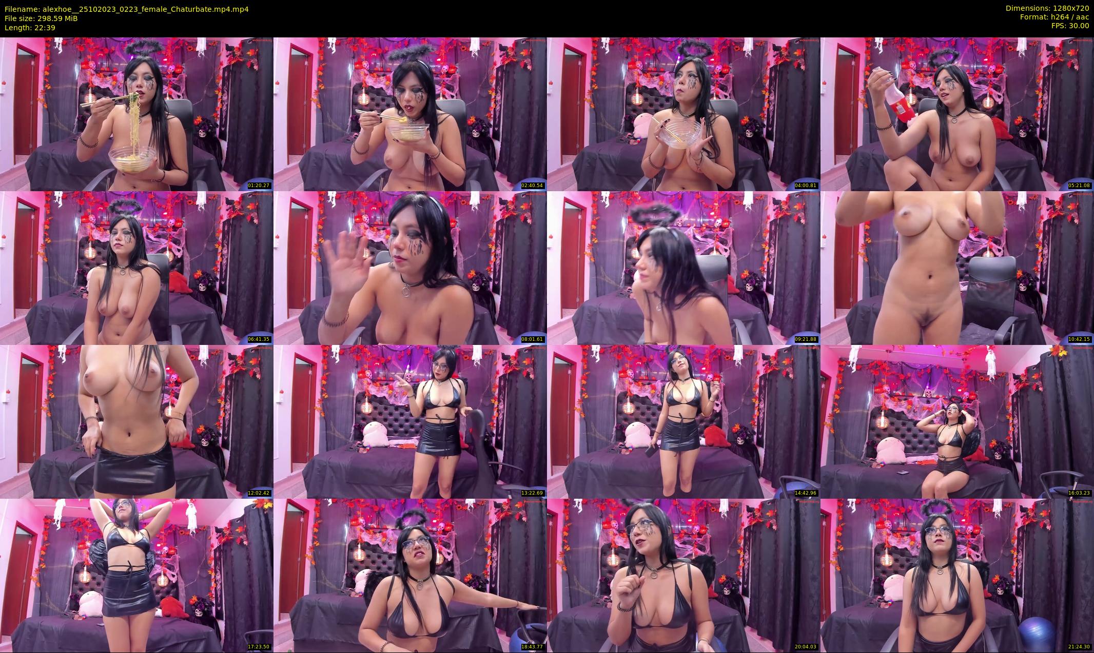 alexhoe_ — 23 minute Chaturbate female cam show recording, 720p, Oct 25, 2023