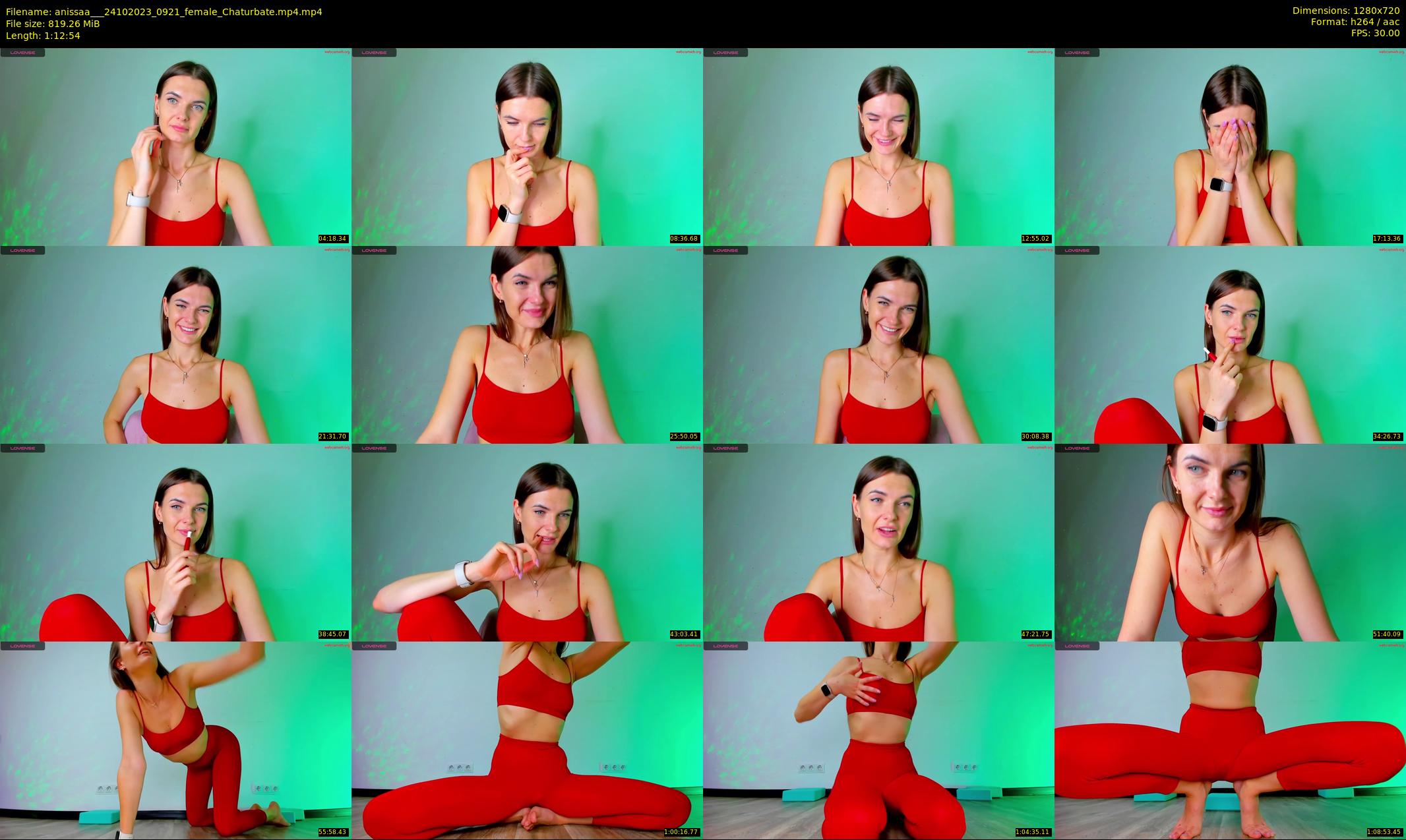 anissaa__ — 73 minute Chaturbate female cam show recording, 720p, Oct 24, 2023