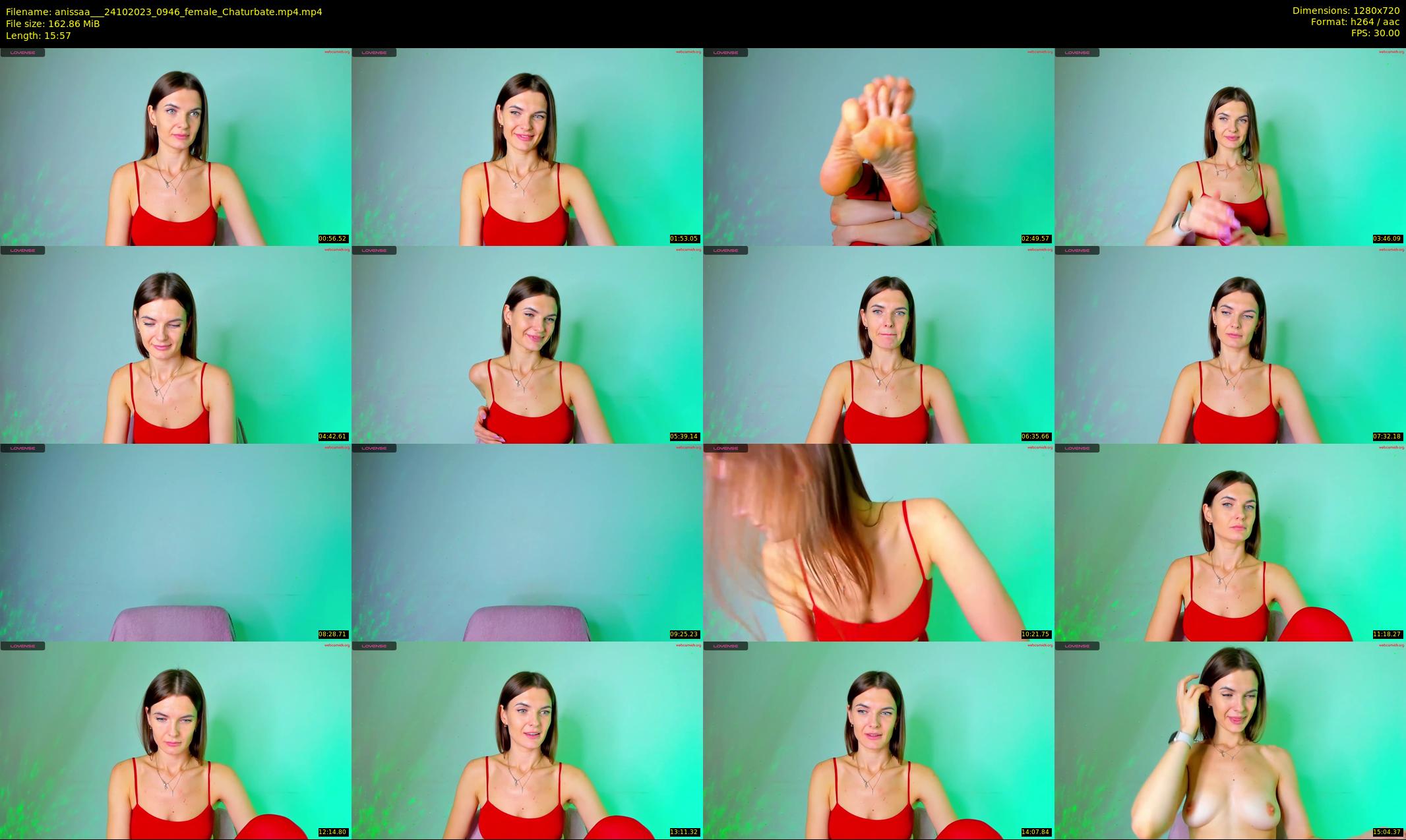 anissaa__ — 16 minute Chaturbate female cam show recording, 720p, Oct 24, 2023
