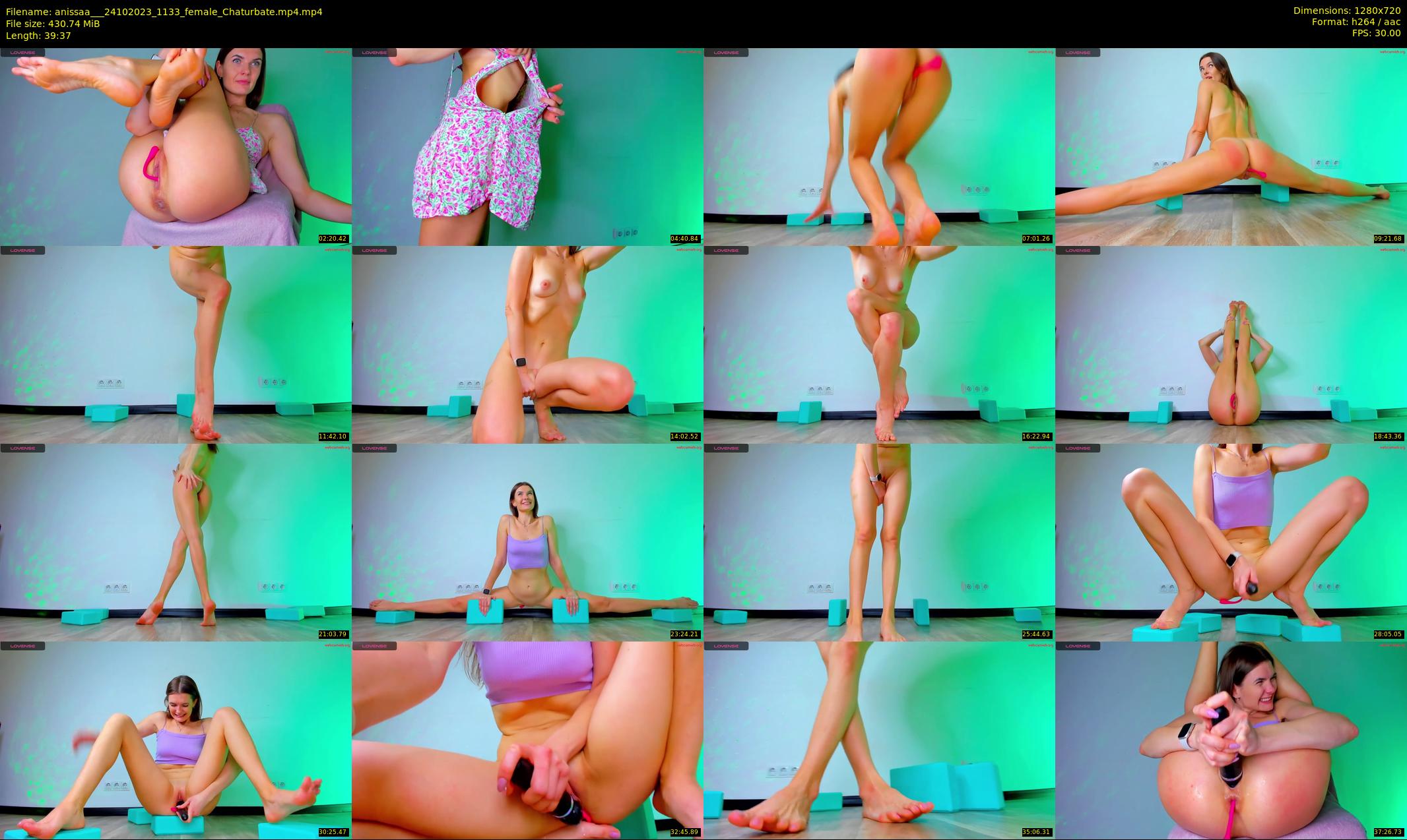 anissaa__ — 40 minute Chaturbate female cam show recording, 720p, Oct 24, 2023