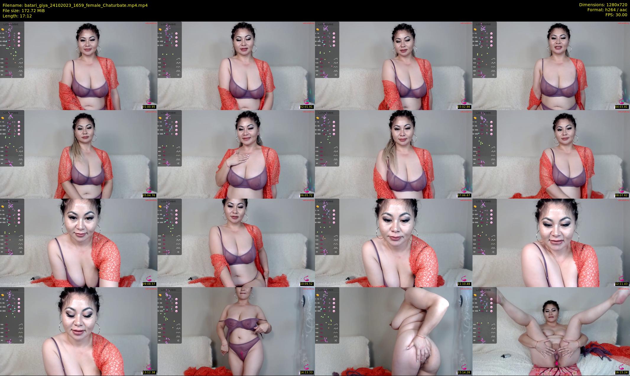 batari_giya — 18 minute Chaturbate female cam show recording, 720p, Oct 24, 2023