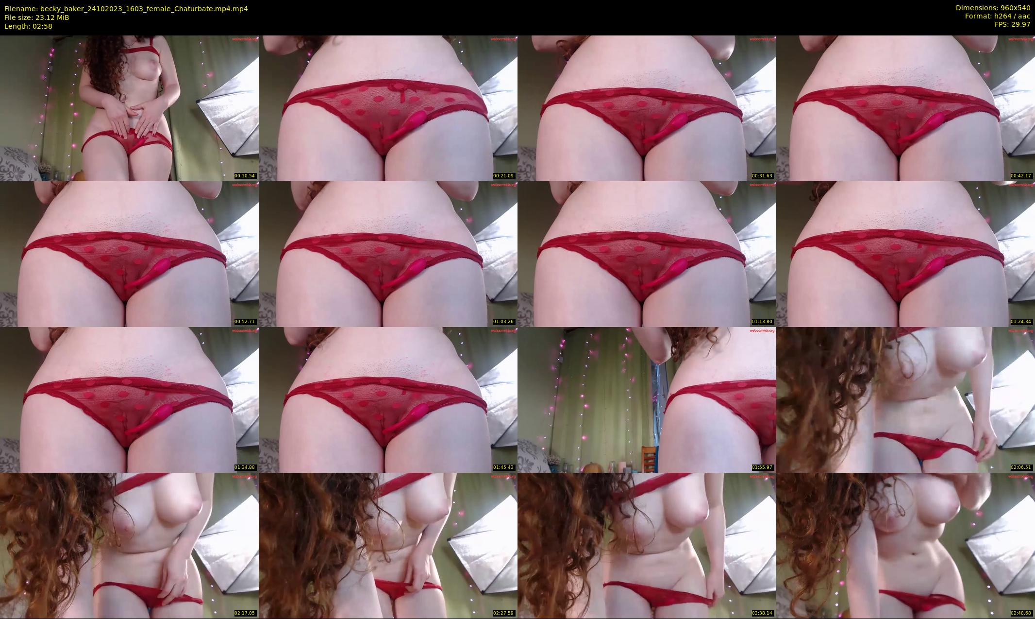 becky_baker — 3 minute Chaturbate female cam show recording, 480p, Oct 24, 2023