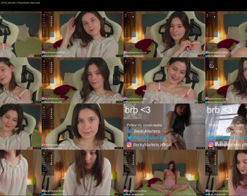 beckymartens — 121 minute Chaturbate female cam show recording, 720p, Oct 24, 2023