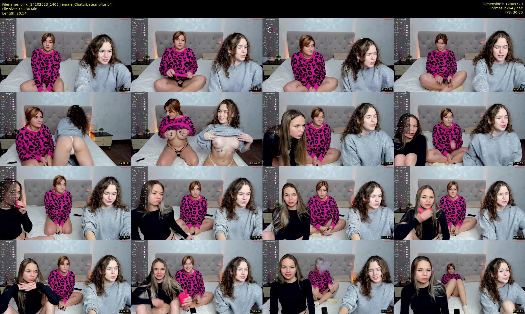 bjliki — 21 minute Chaturbate couple cam show recording, 720p, Oct 24, 2023