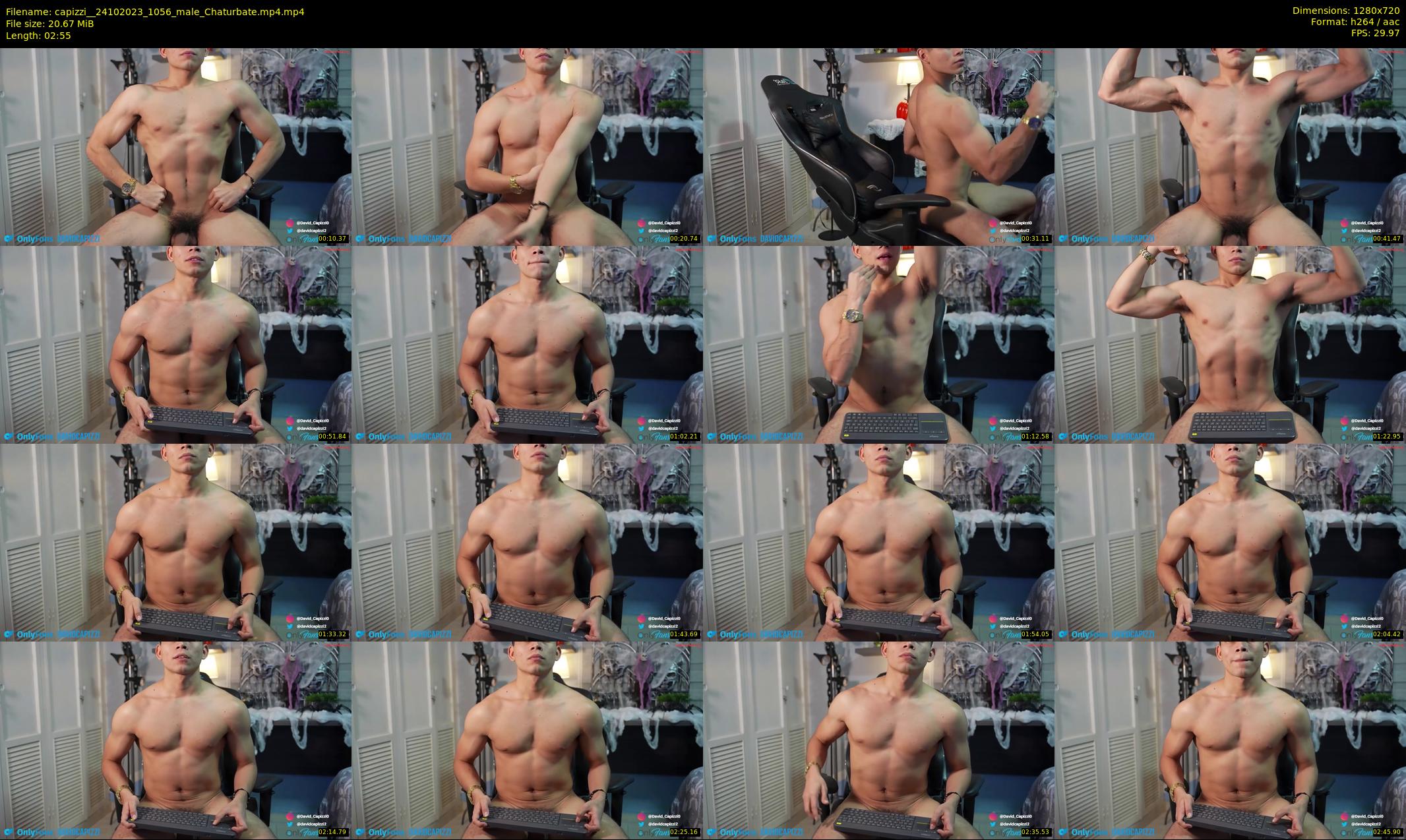 capizzi_ — 3 minute Chaturbate male cam show recording, 720p, Oct 24, 2023