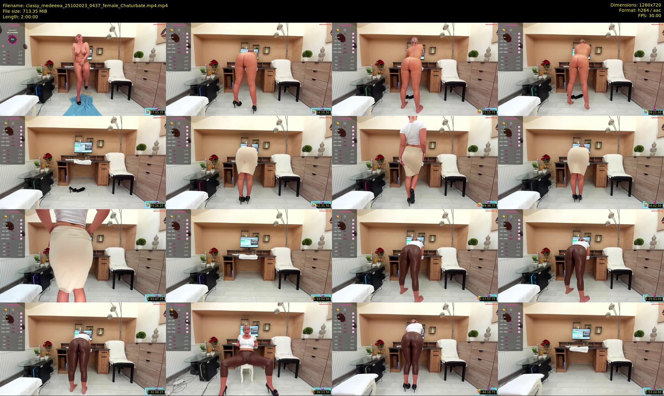 classy_medeeea — 120 minute Chaturbate female cam show recording, 720p, Oct 25, 2023