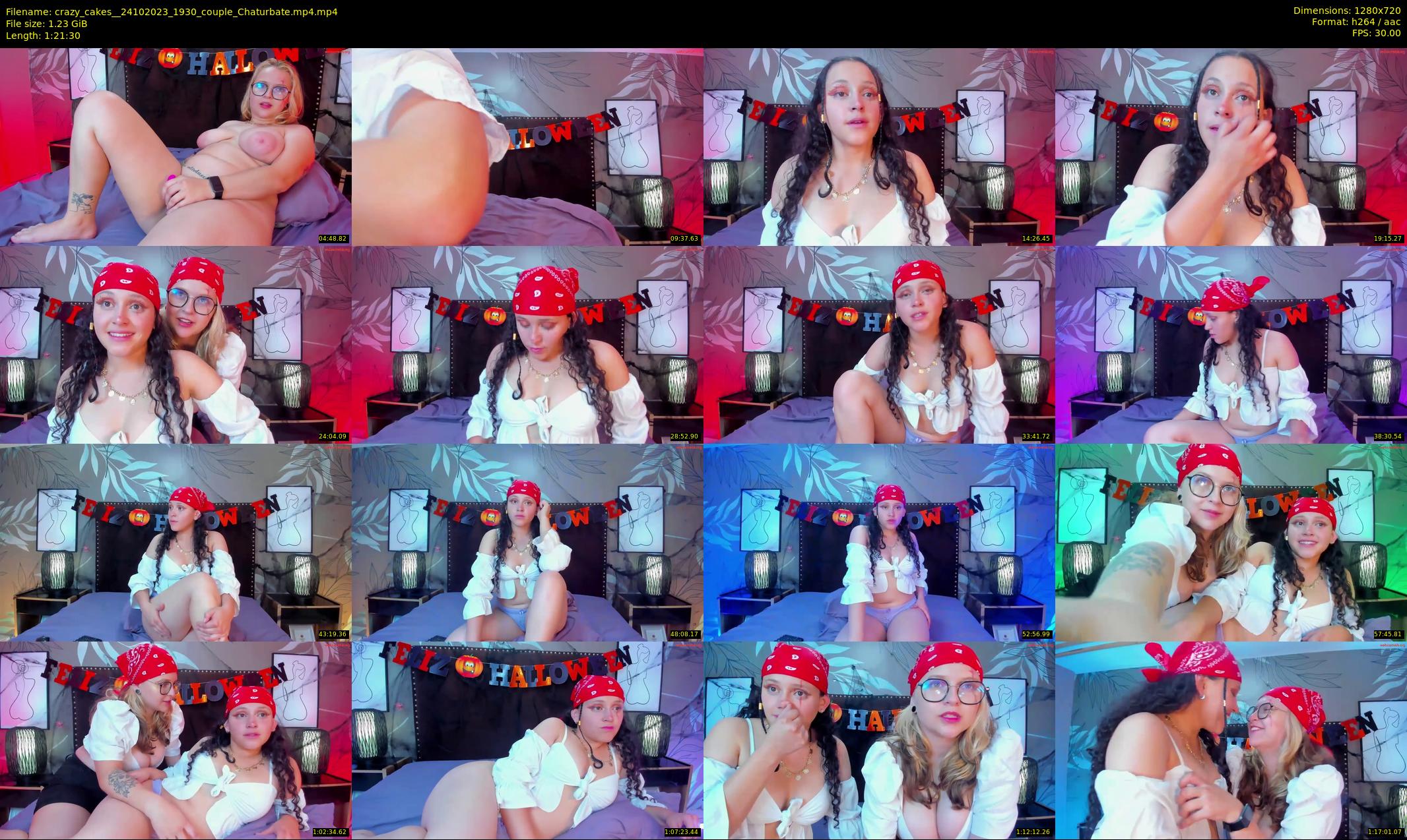 crazy_cakes_ — 82 minute Chaturbate couple cam show recording, 720p, Oct 24, 2023