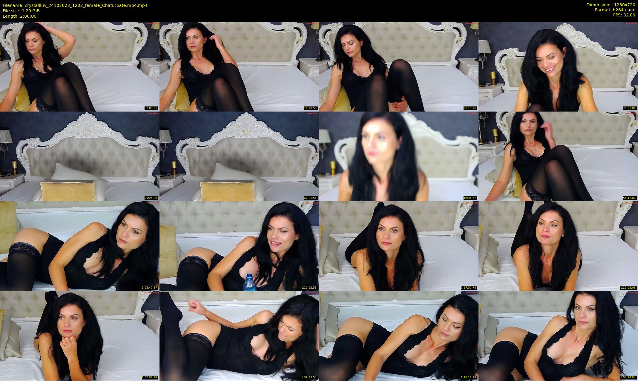 crystallluv — 120 minute Chaturbate female cam show recording, 720p, Oct 24, 2023