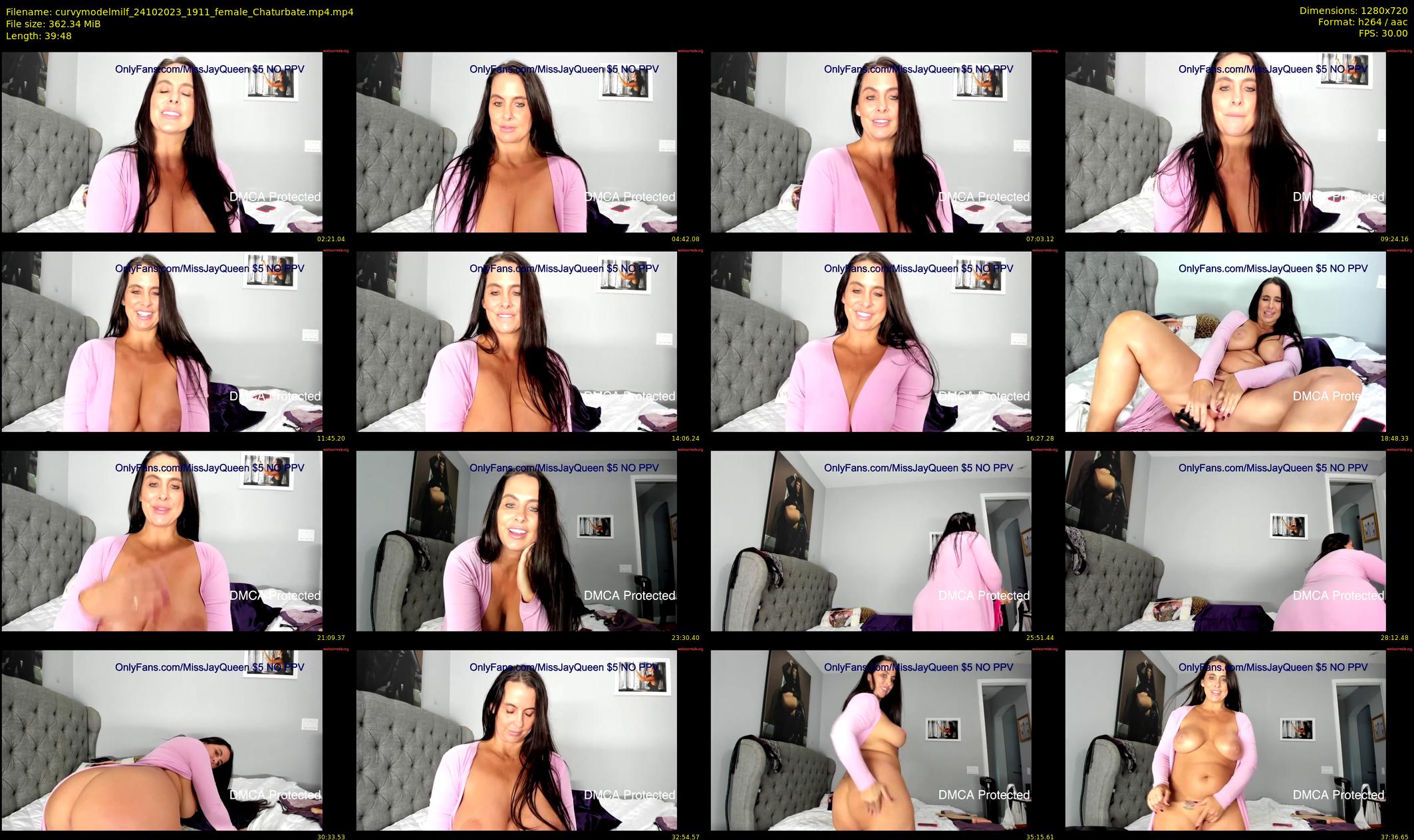 curvymodelmilf — 40 minute Chaturbate female cam show recording, 720p, Oct 24, 2023