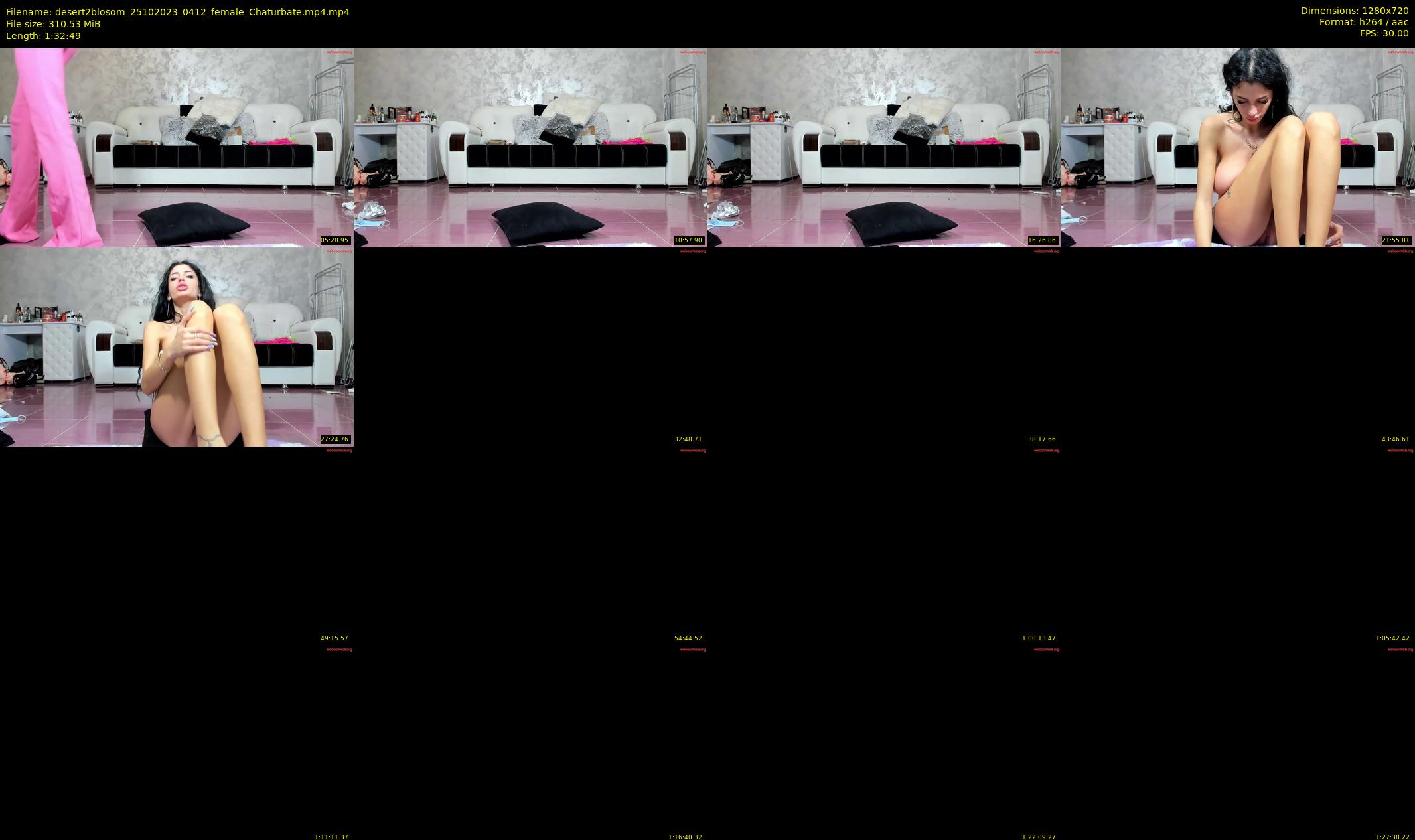 desert2blosom — 93 minute Chaturbate female cam show recording, 720p, Oct 25, 2023