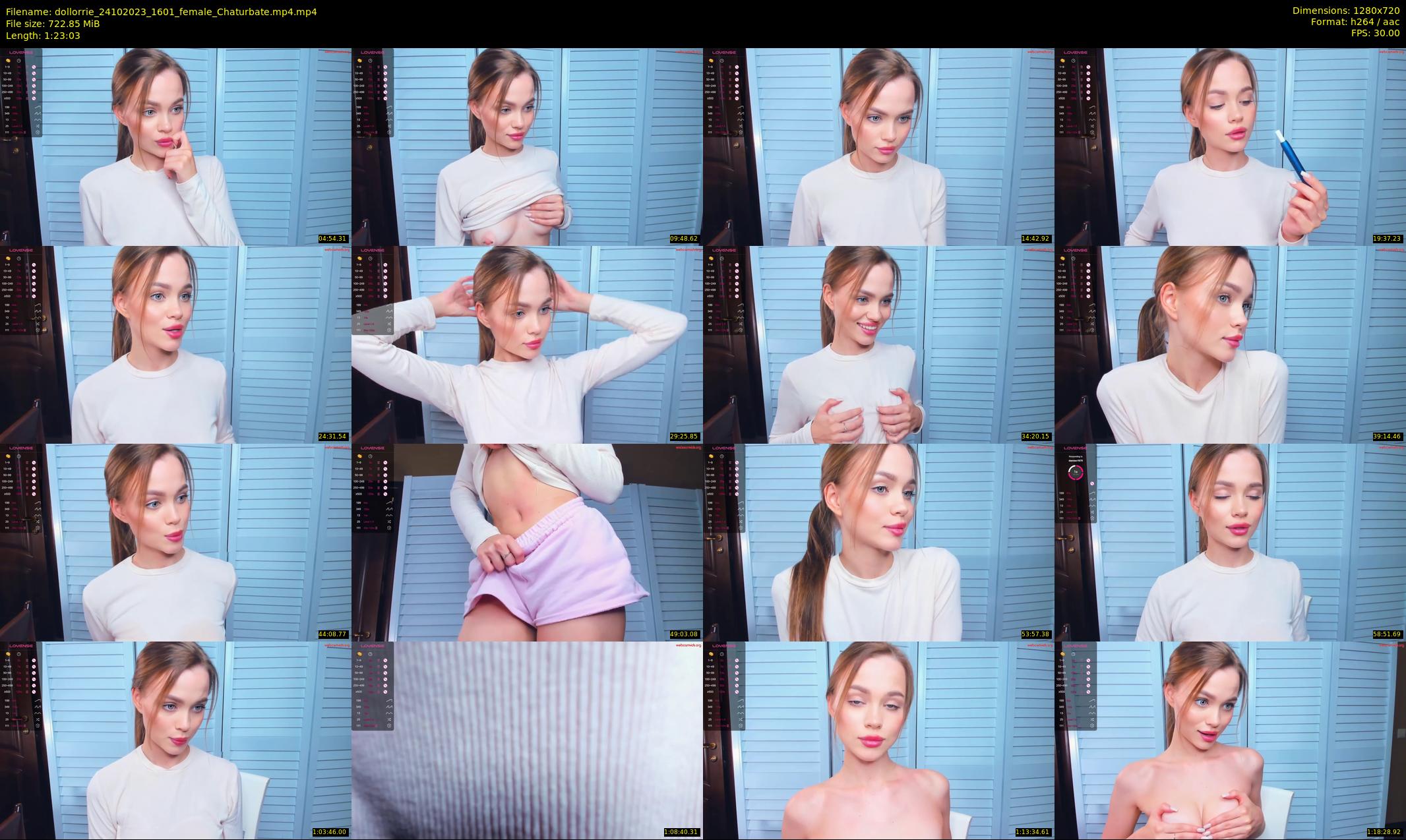 dollorrie — 84 minute Chaturbate couple cam show recording, 720p, Oct 24, 2023
