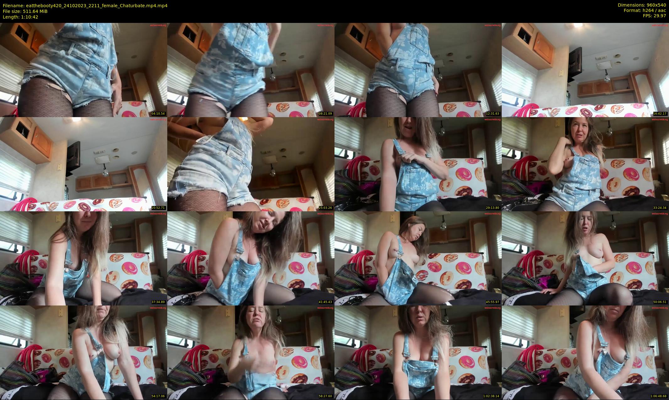 eatthebooty420 — 71 minute Chaturbate female cam show recording, 480p, Oct 24, 2023