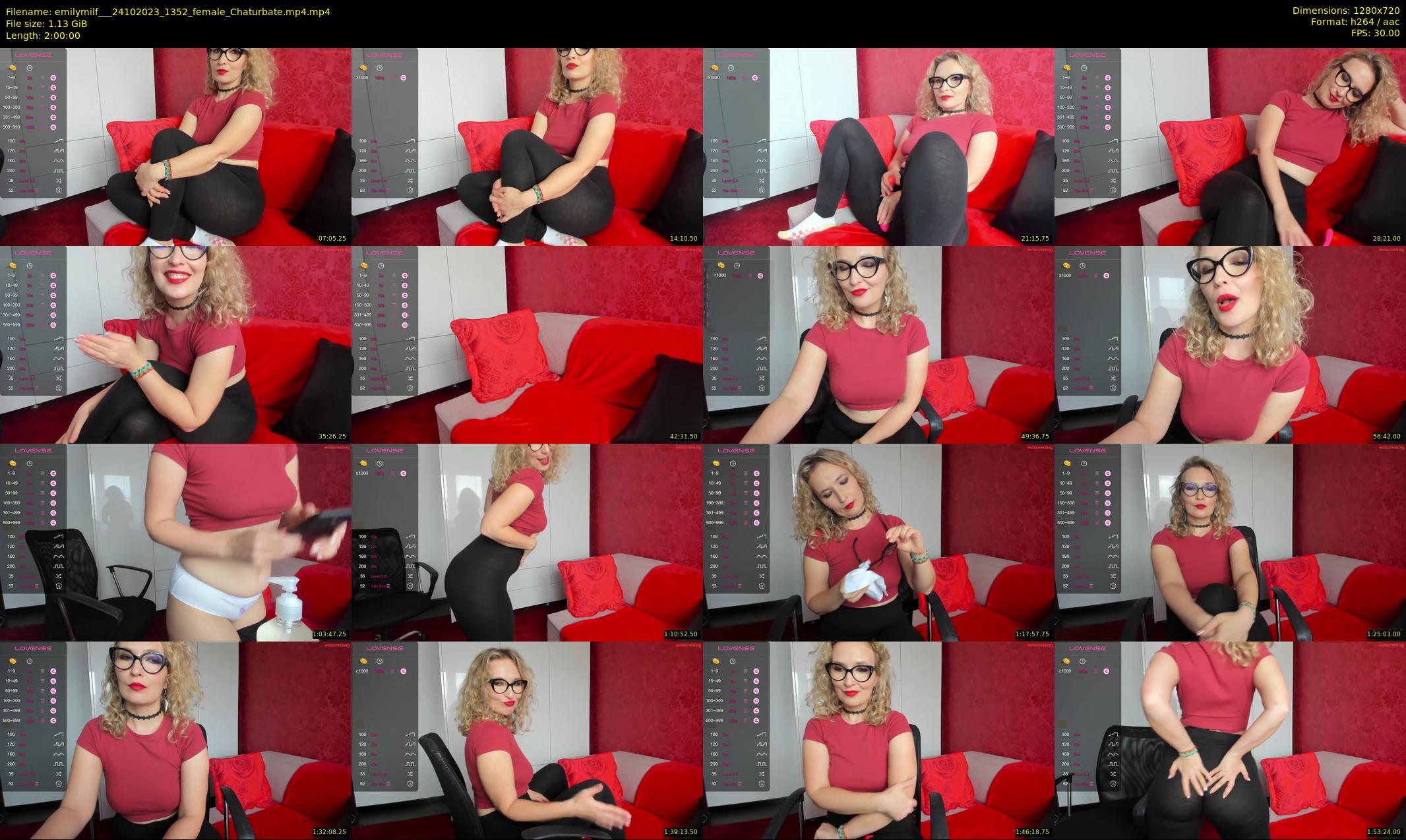 emilymilf__ — 120 minute Chaturbate female cam show recording, 720p, Oct 24, 2023