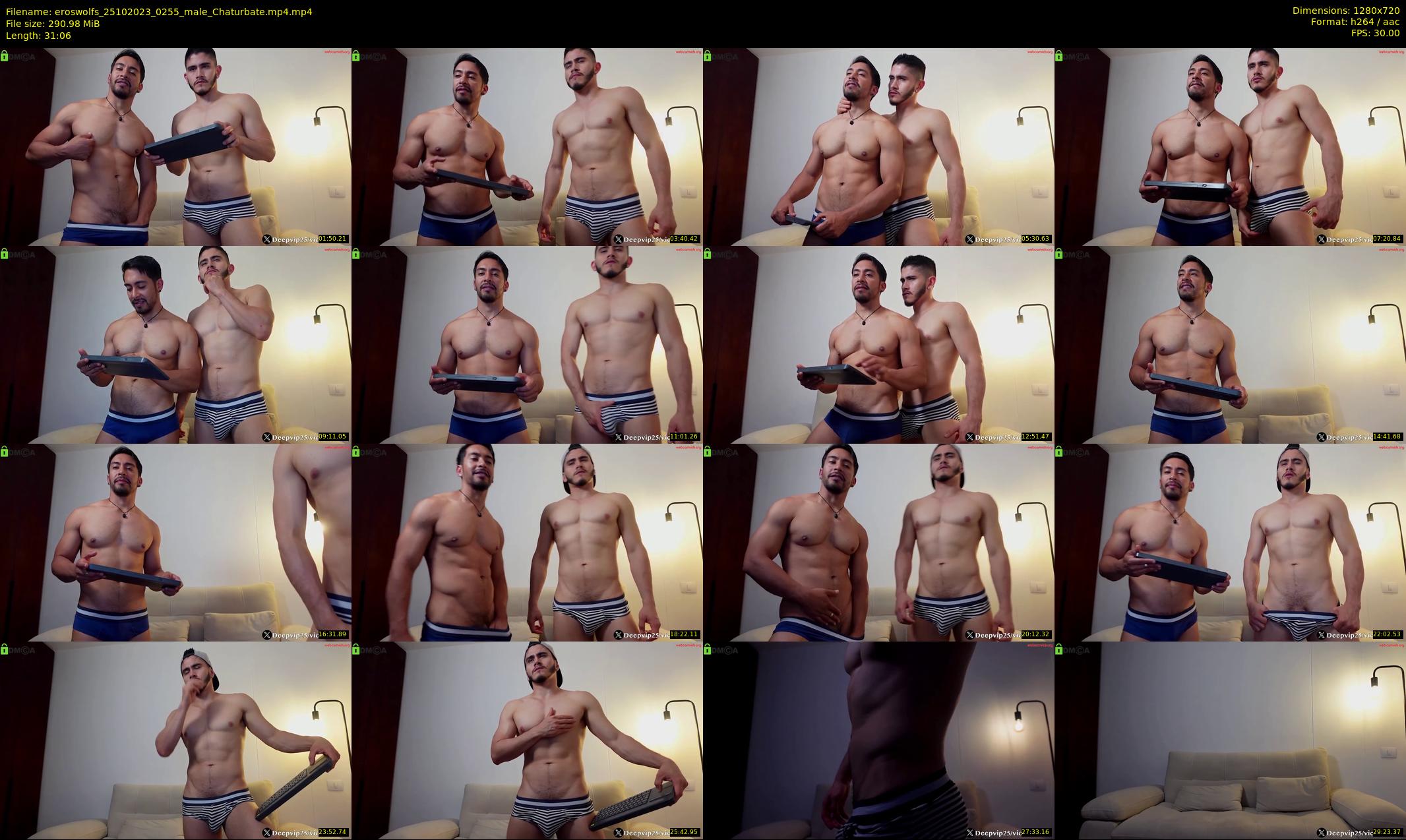 eroswolfs — 32 minute Chaturbate male cam show recording, 720p, Oct 25, 2023