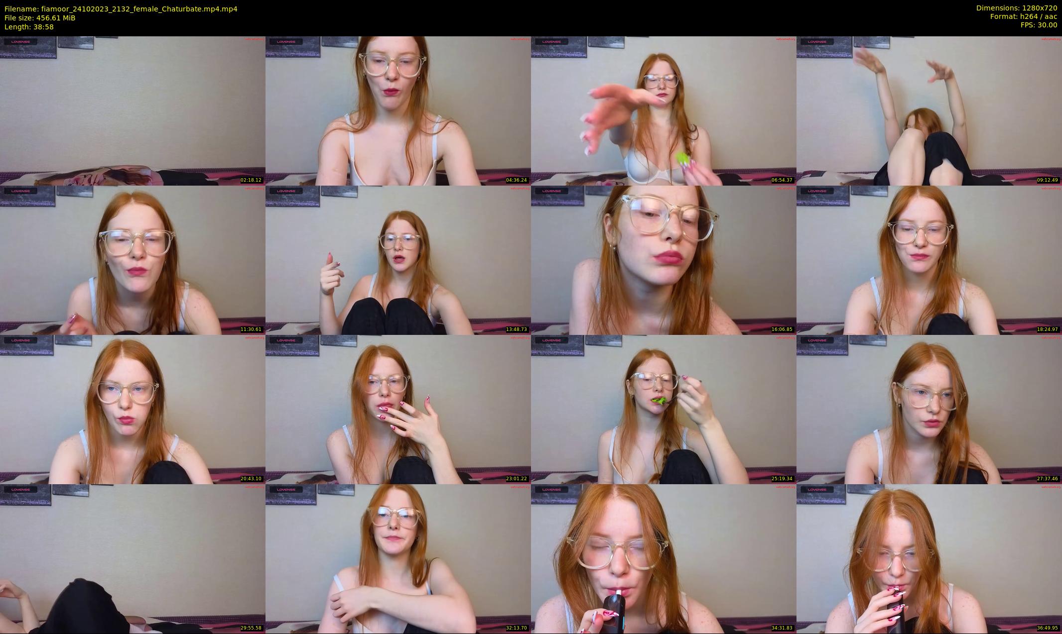 fiamoor — 39 minute Chaturbate female cam show recording, 720p, Oct 24, 2023