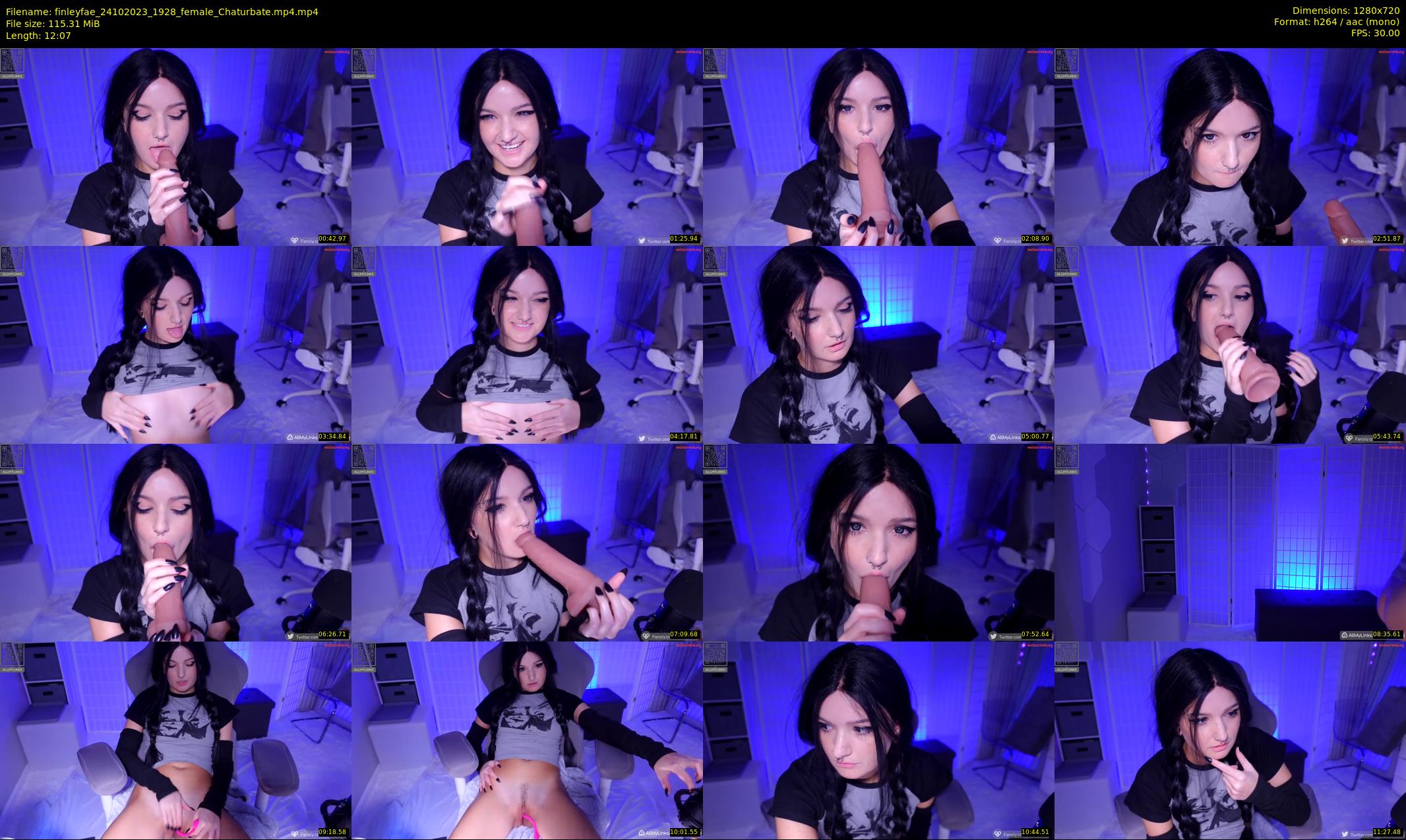 finleyfae — 13 minute Chaturbate female cam show recording, 720p, Oct 24, 2023