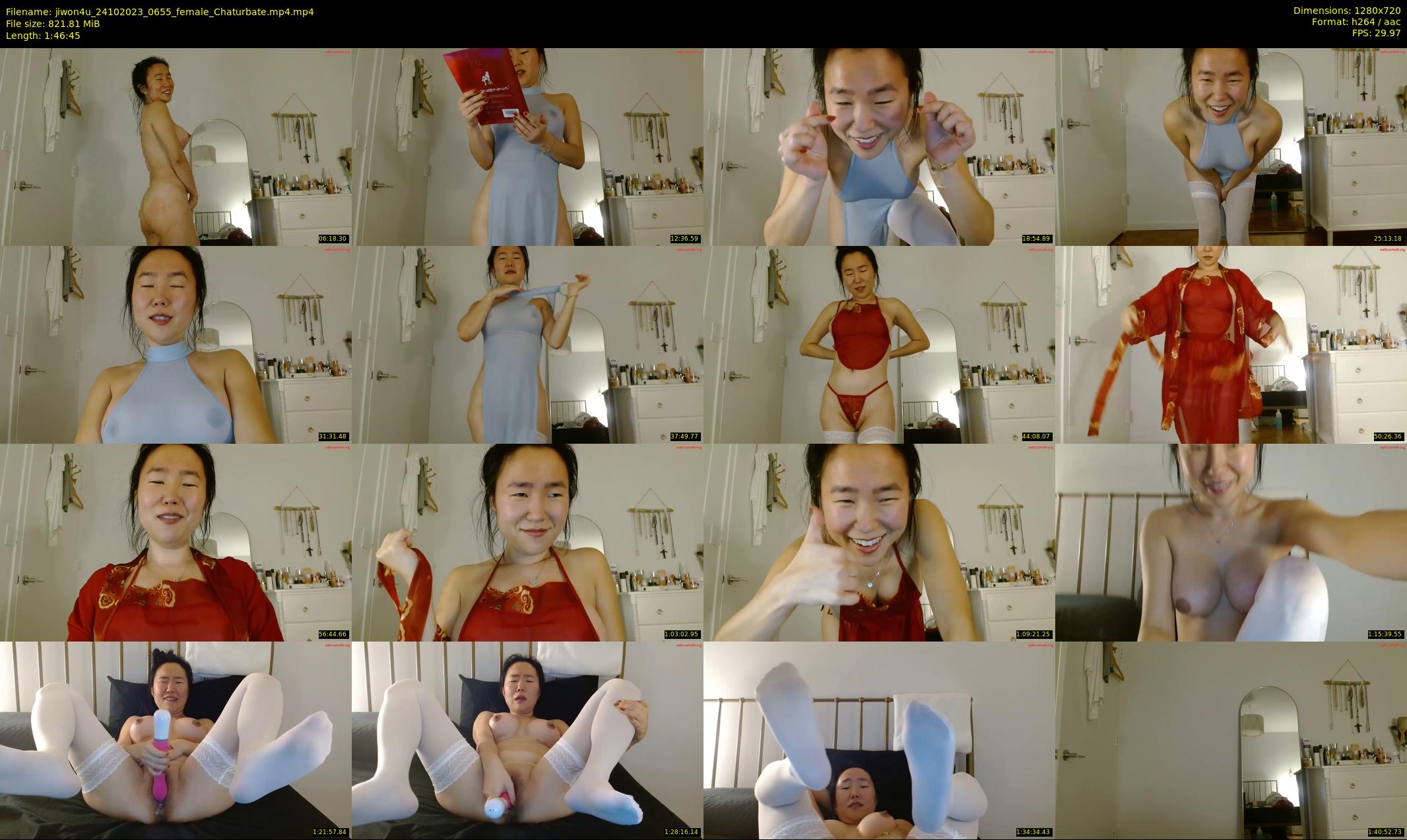 jiwon4u — 107 minute Chaturbate female cam show recording, 720p, Oct 24, 2023