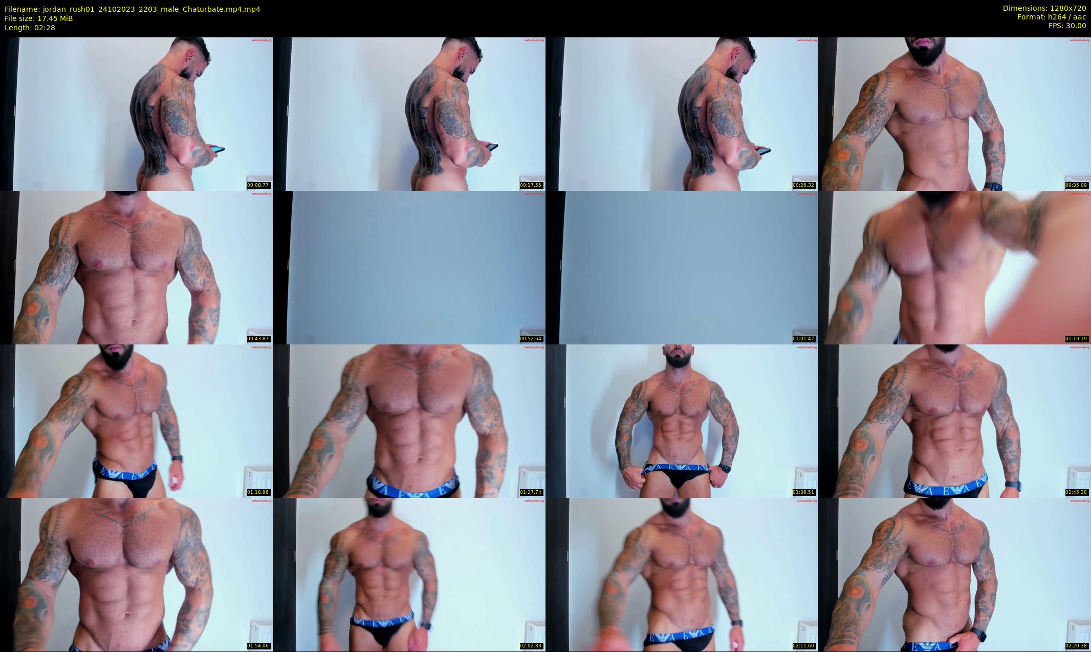 jordan_rush01 — 3 minute Chaturbate male cam show recording, 720p, Oct 24, 2023