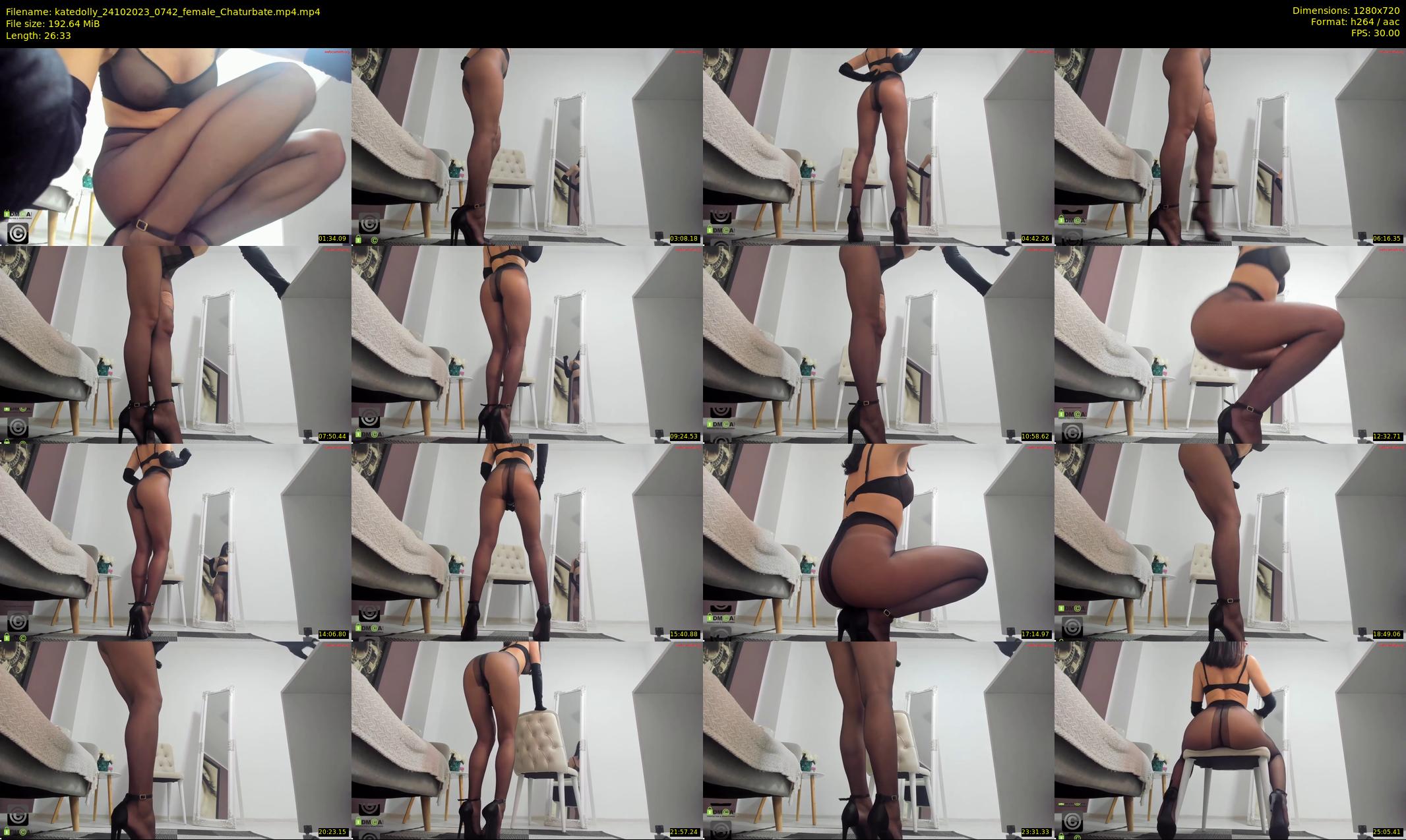 katedolly — 27 minute Chaturbate female cam show recording, 720p, Oct 24, 2023
