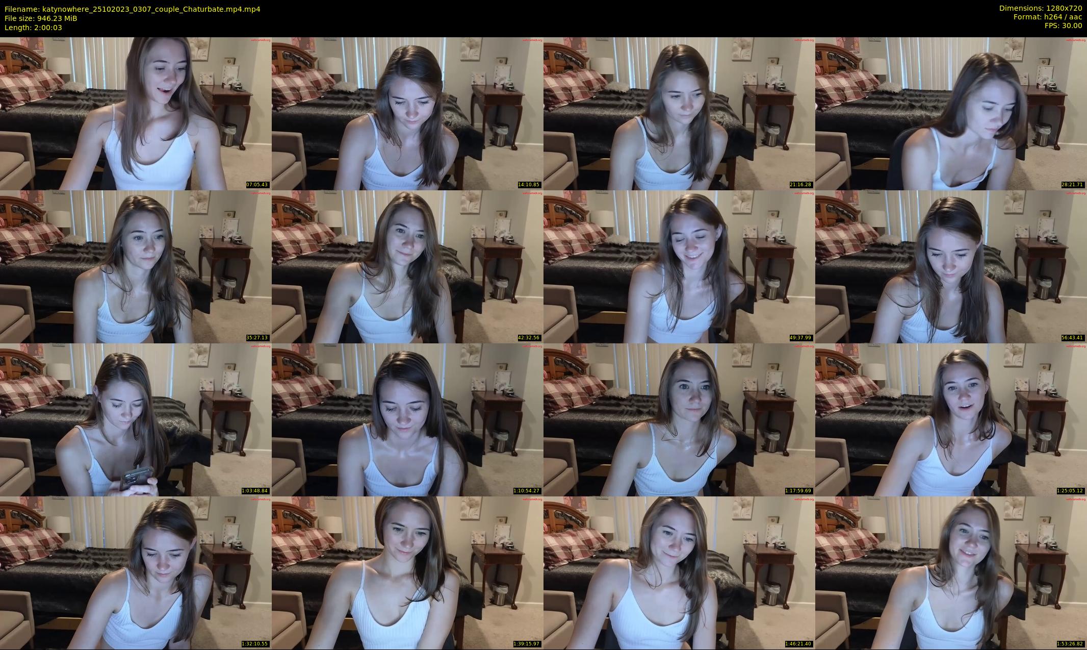 katynowhere — 121 minute Chaturbate female cam show recording, 720p, Oct 25, 2023