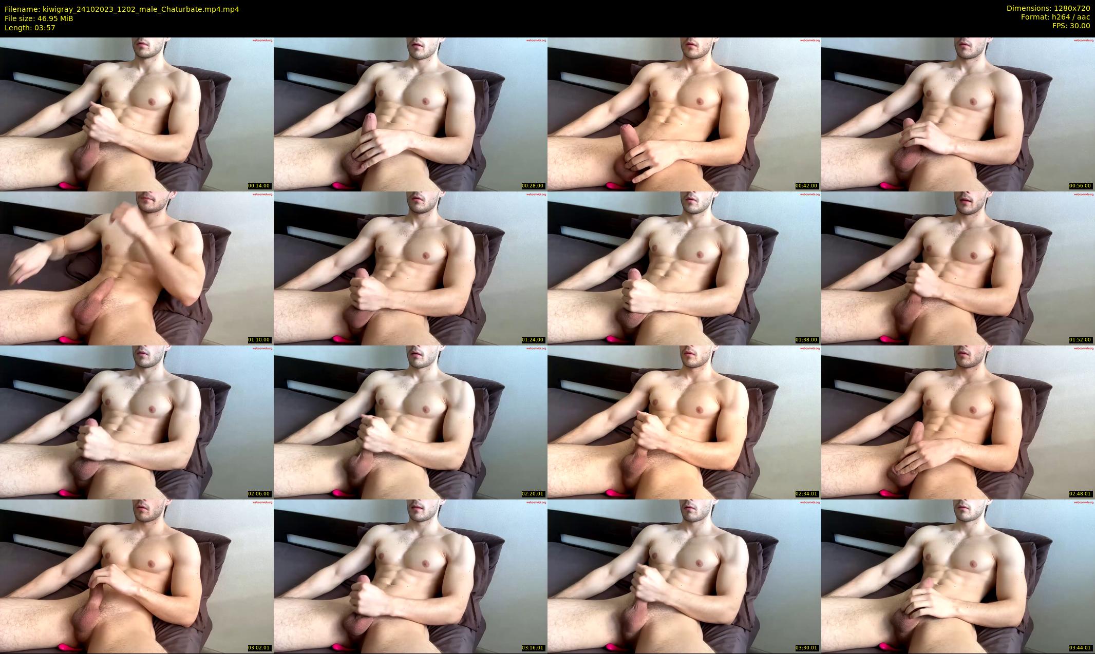 kiwigray — 4 minute Chaturbate male cam show recording, 720p, Oct 24, 2023
