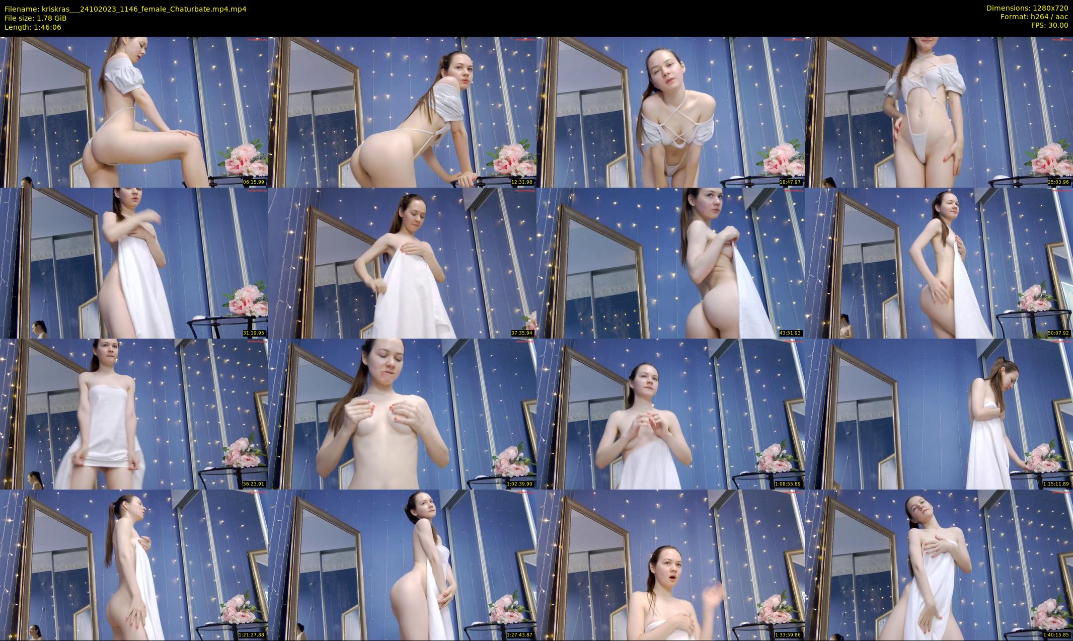 kriskras__ — 107 minute Chaturbate female cam show recording, 720p, Oct 24, 2023