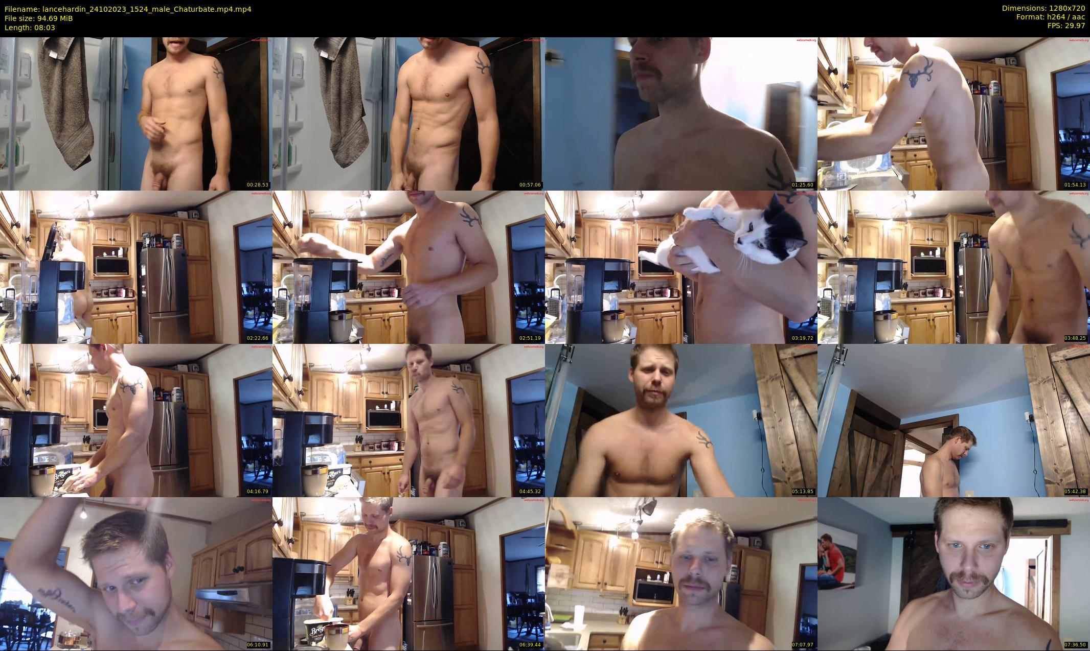 lancehardin — 9 minute Chaturbate male cam show recording, 720p, Oct 24, 2023