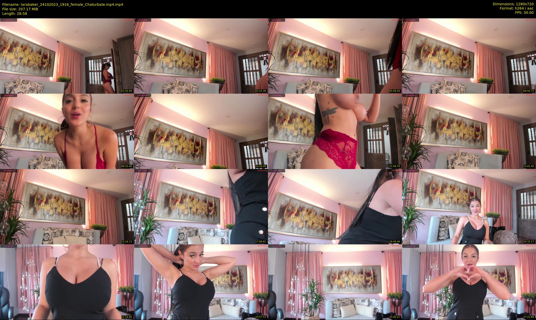 larabaker — 29 minute Chaturbate female cam show recording, 720p, Oct 24, 2023