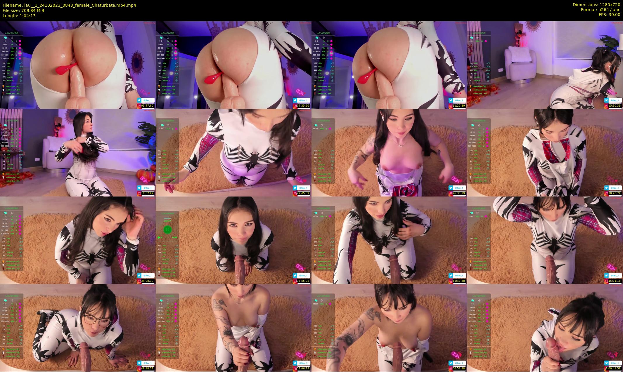 lau__1 — 65 minute Chaturbate female cam show recording, 720p, Oct 24, 2023