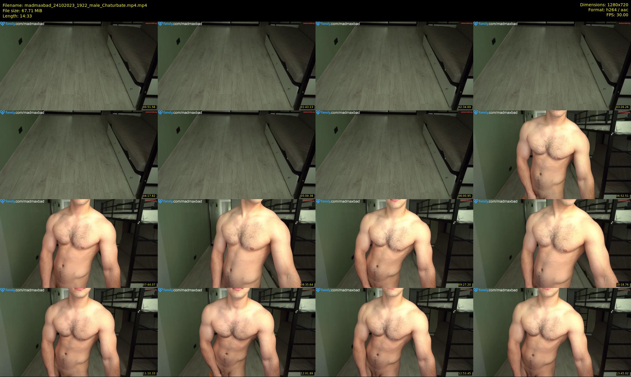 madmaxbad — 15 minute Chaturbate male cam show recording, 720p, Oct 24, 2023
