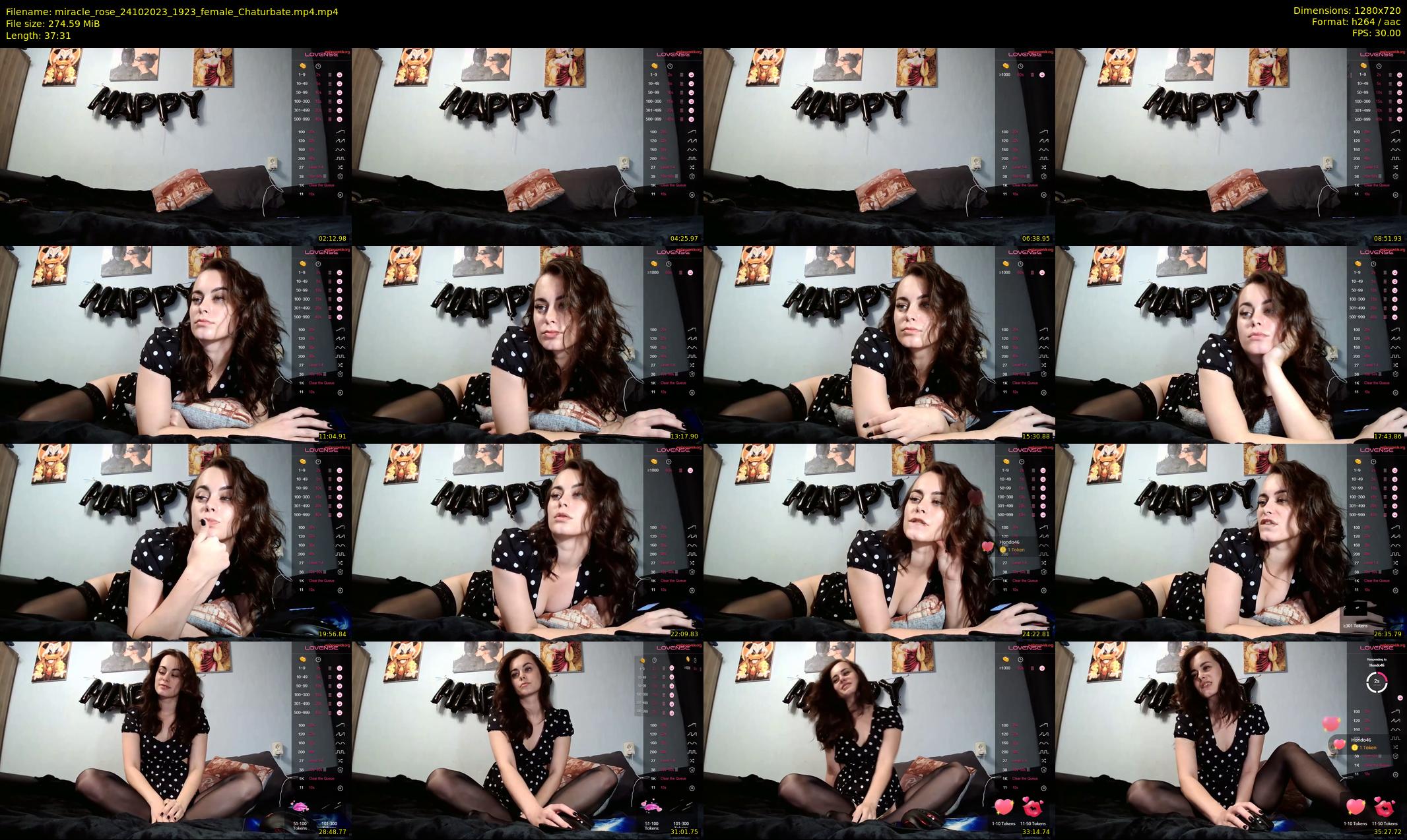 miracle_rose — 38 minute Chaturbate female cam show recording, 720p, Oct 24, 2023