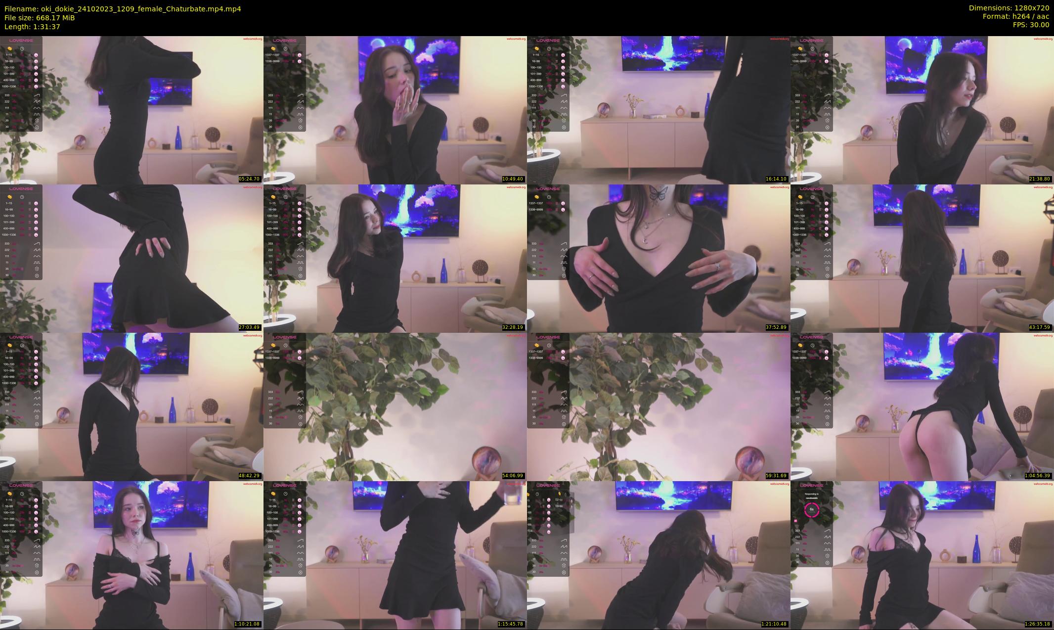 oki_dokie — 92 minute Chaturbate female cam show recording, 720p, Oct 24, 2023