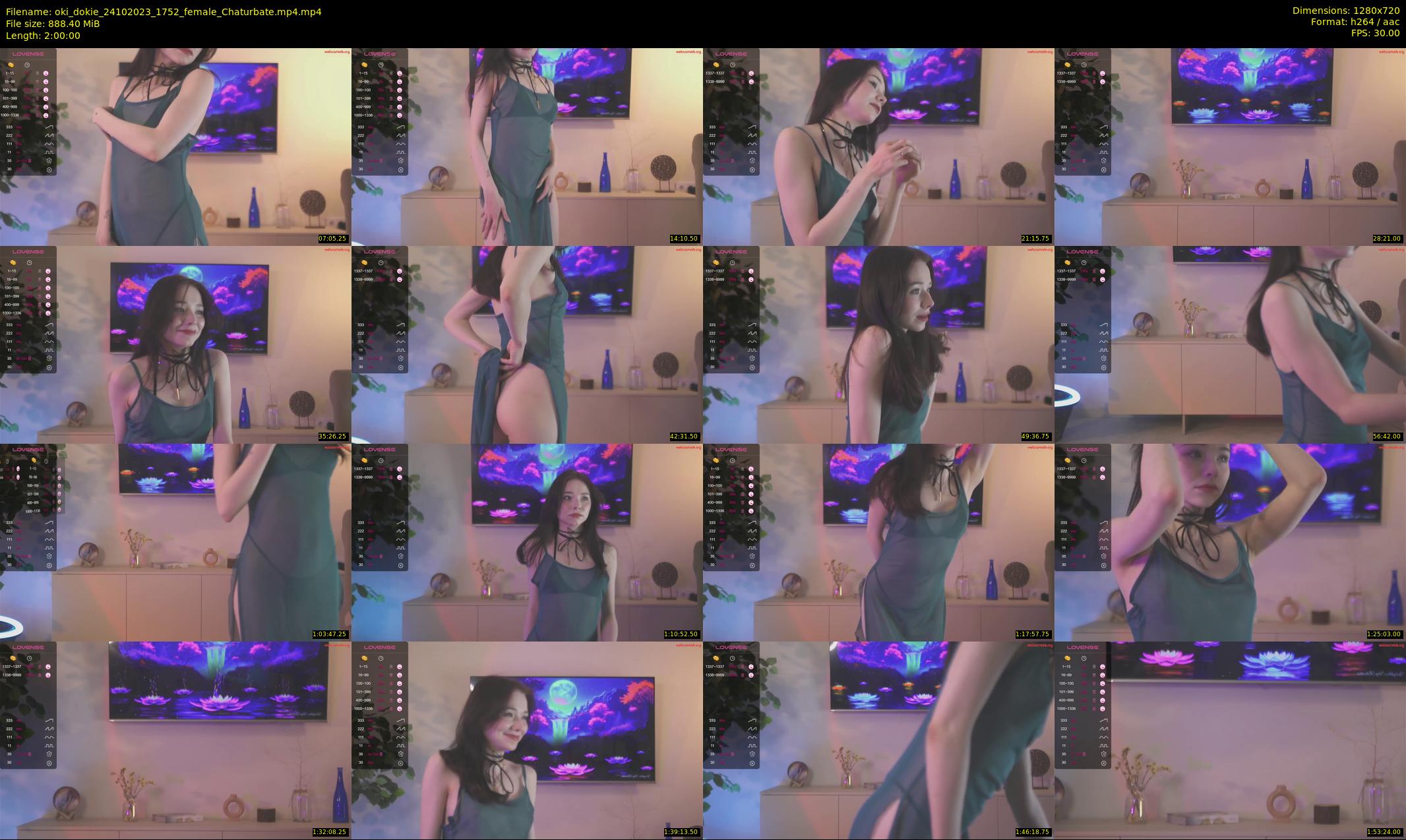 oki_dokie — 120 minute Chaturbate female cam show recording, 720p, Oct 24, 2023