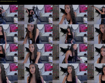 raychell_black — 23 minute Chaturbate female cam show recording, 720p, Oct 24, 2023