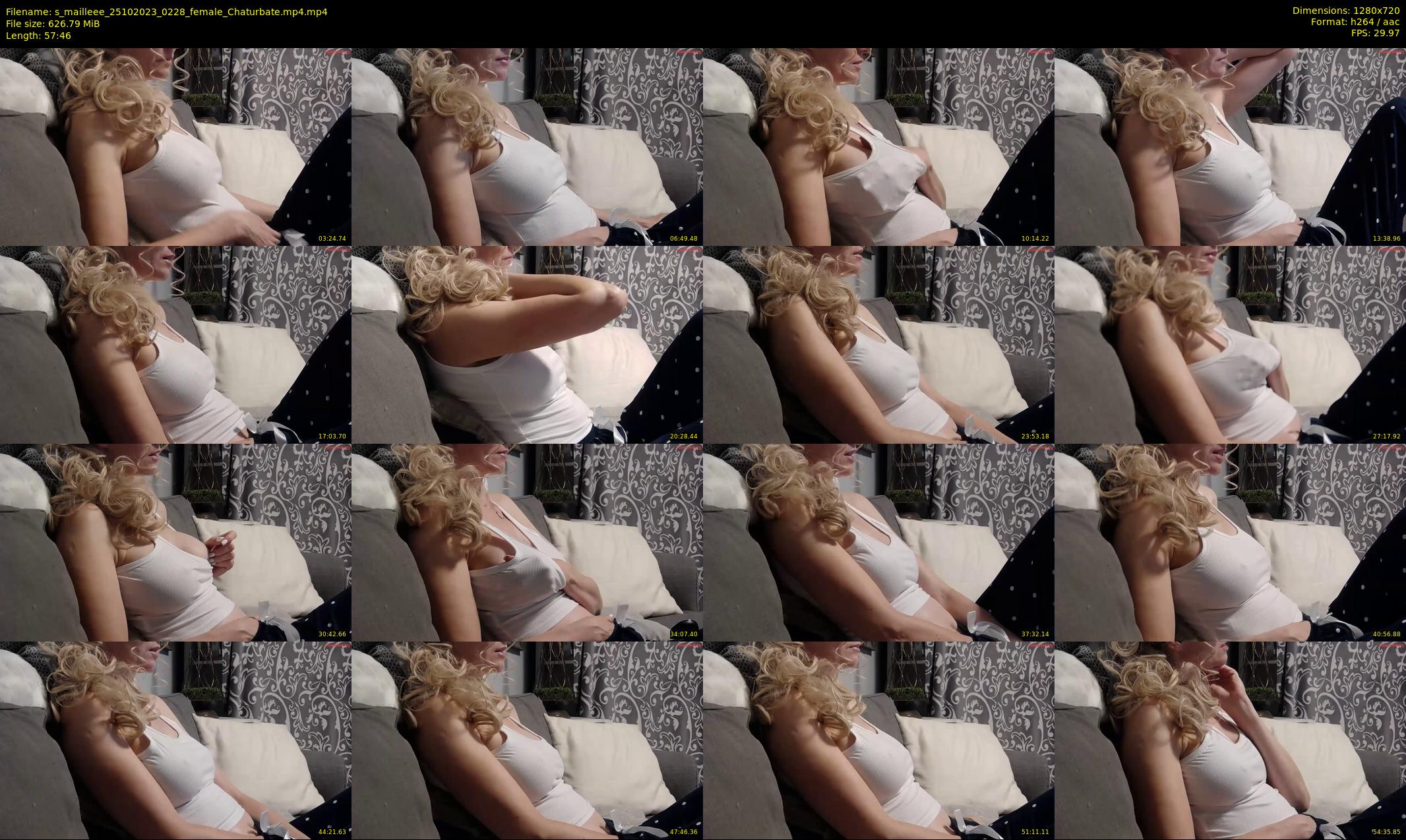 s_mailleee — 58 minute Chaturbate female cam show recording, 720p, Oct 25, 2023