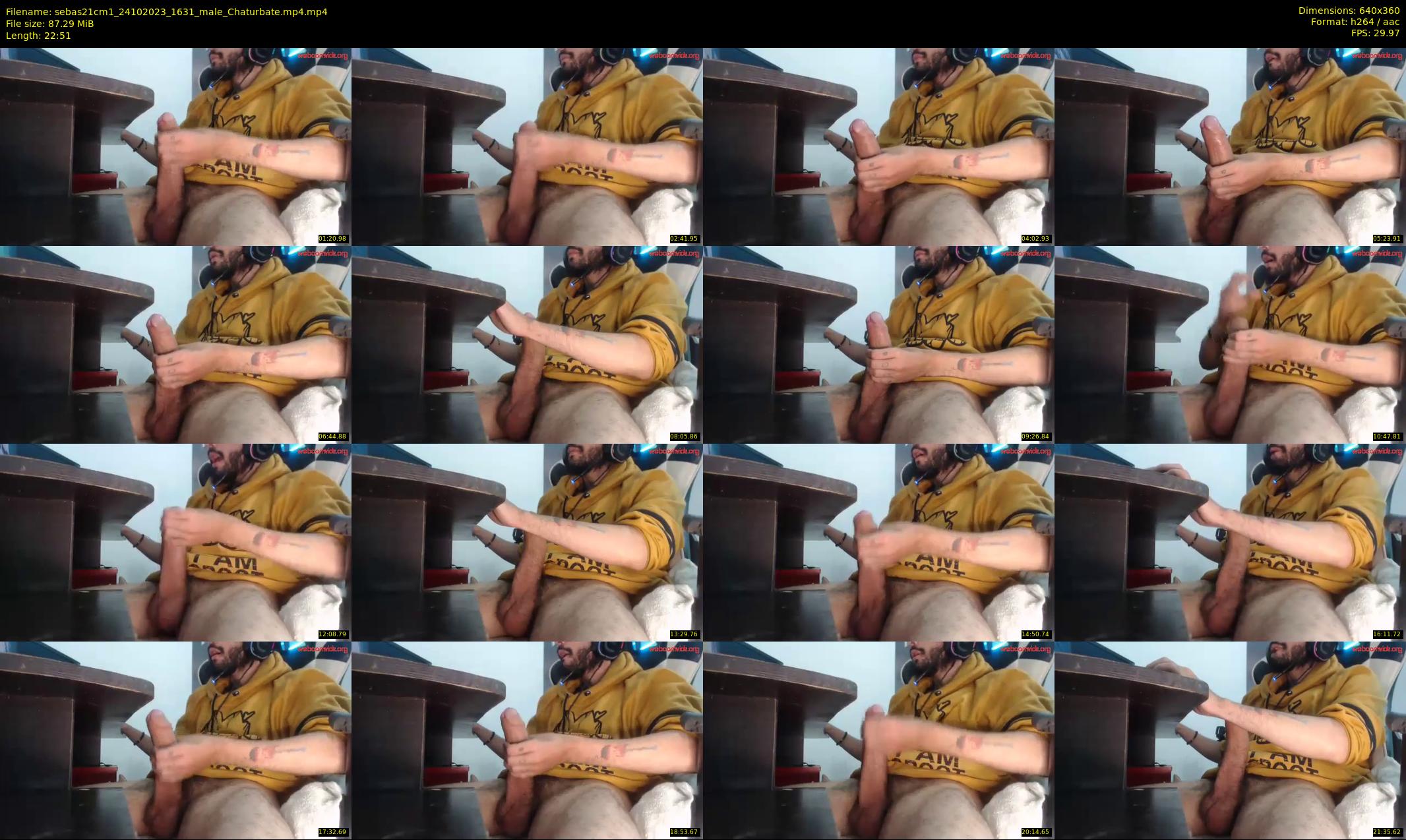 sebas21cm1 — 23 minute Chaturbate male cam show recording, 360p, Oct 24, 2023