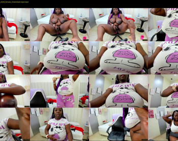 selene_ebony — 89 minute Chaturbate female cam show recording, 720p, Oct 24, 2023