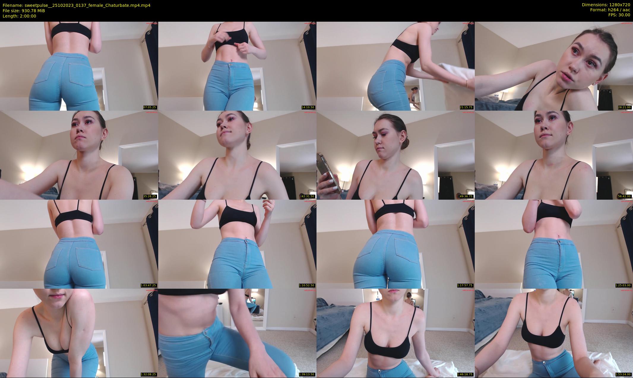 sweetpulse_ — 120 minute Chaturbate female cam show recording, 720p, Oct 25, 2023