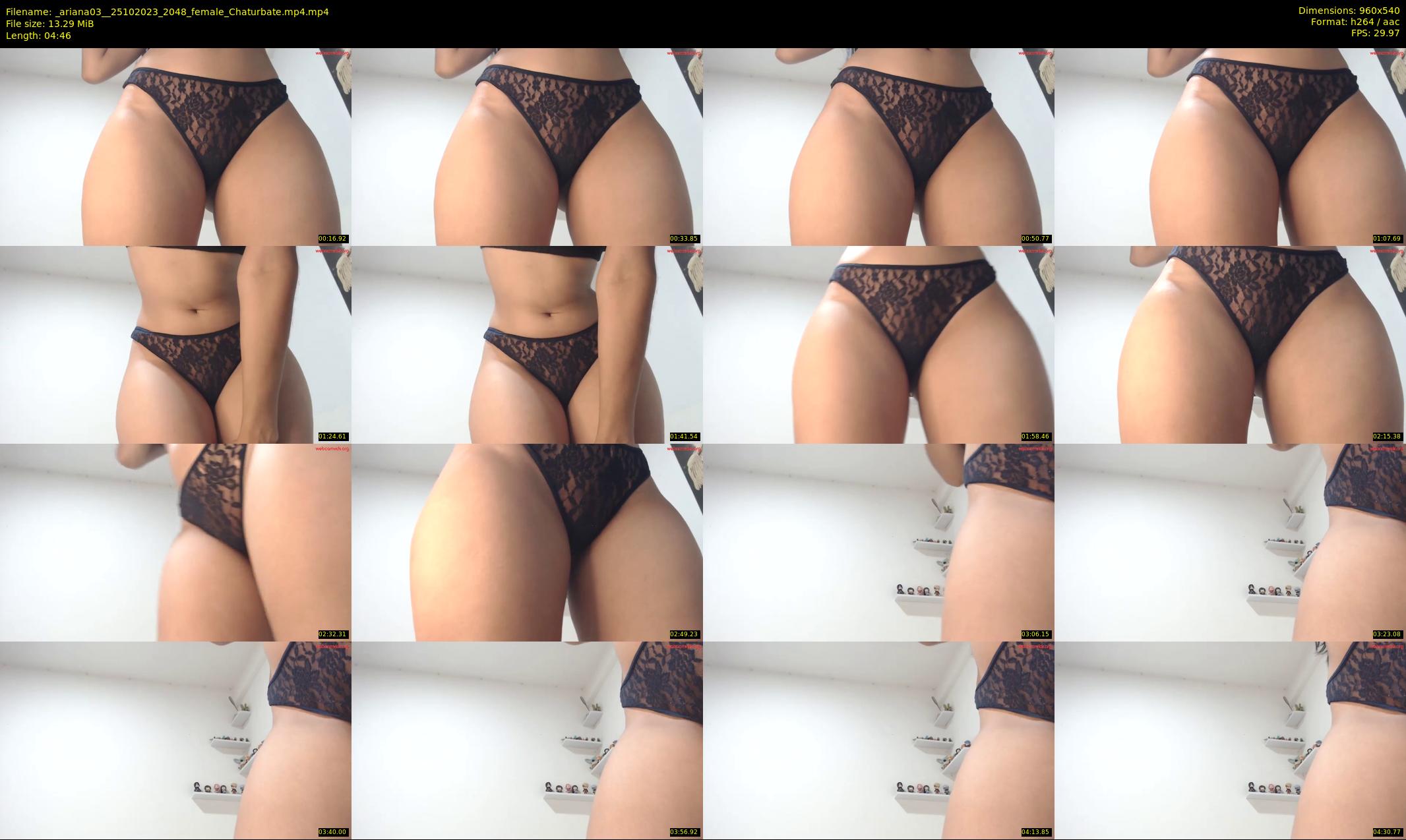 _ariana03_ — 5 minute Chaturbate female cam show recording, 480p, Oct 25, 2023