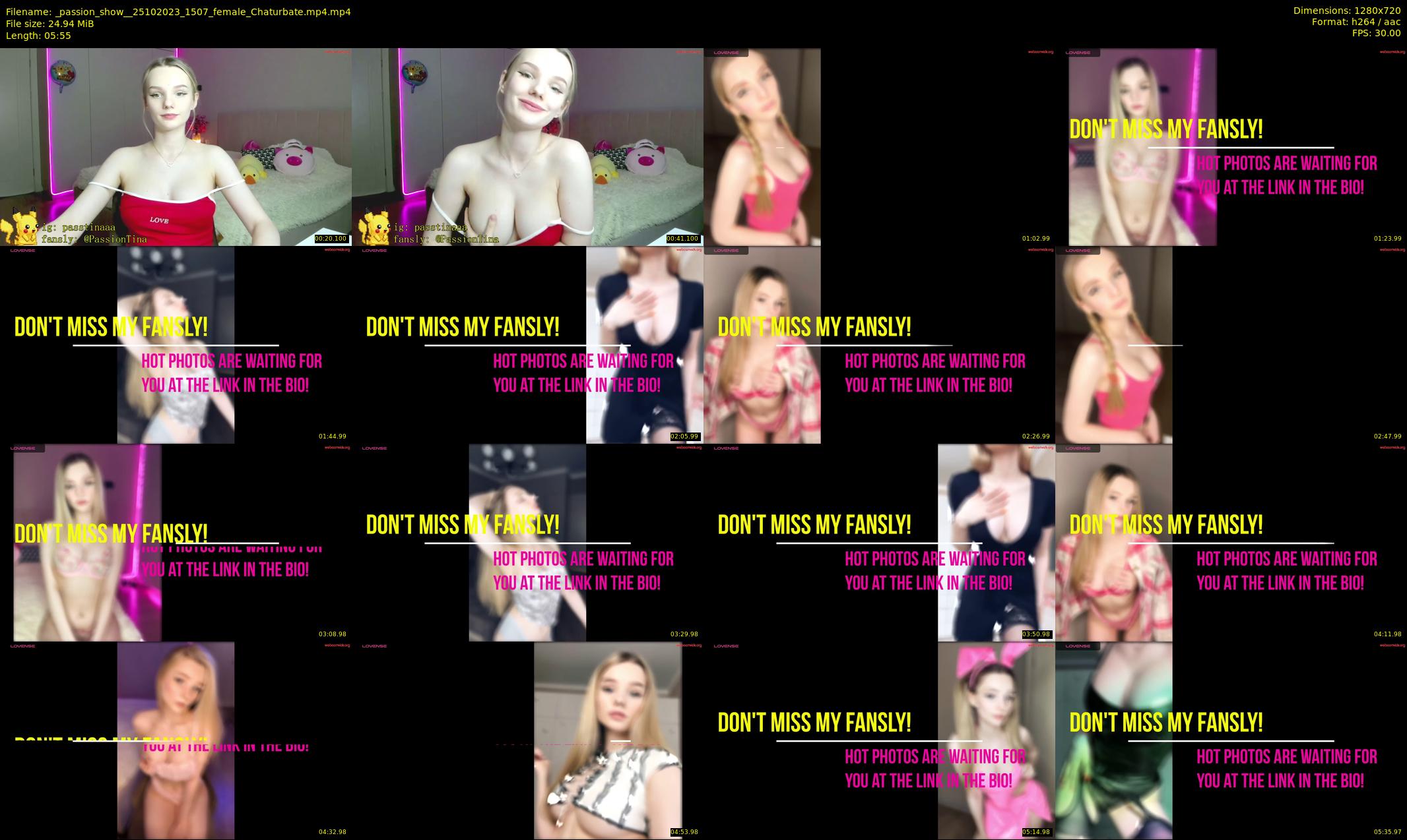 _passion_show_ — 6 minute Chaturbate couple cam show recording, 720p, Oct 25, 2023