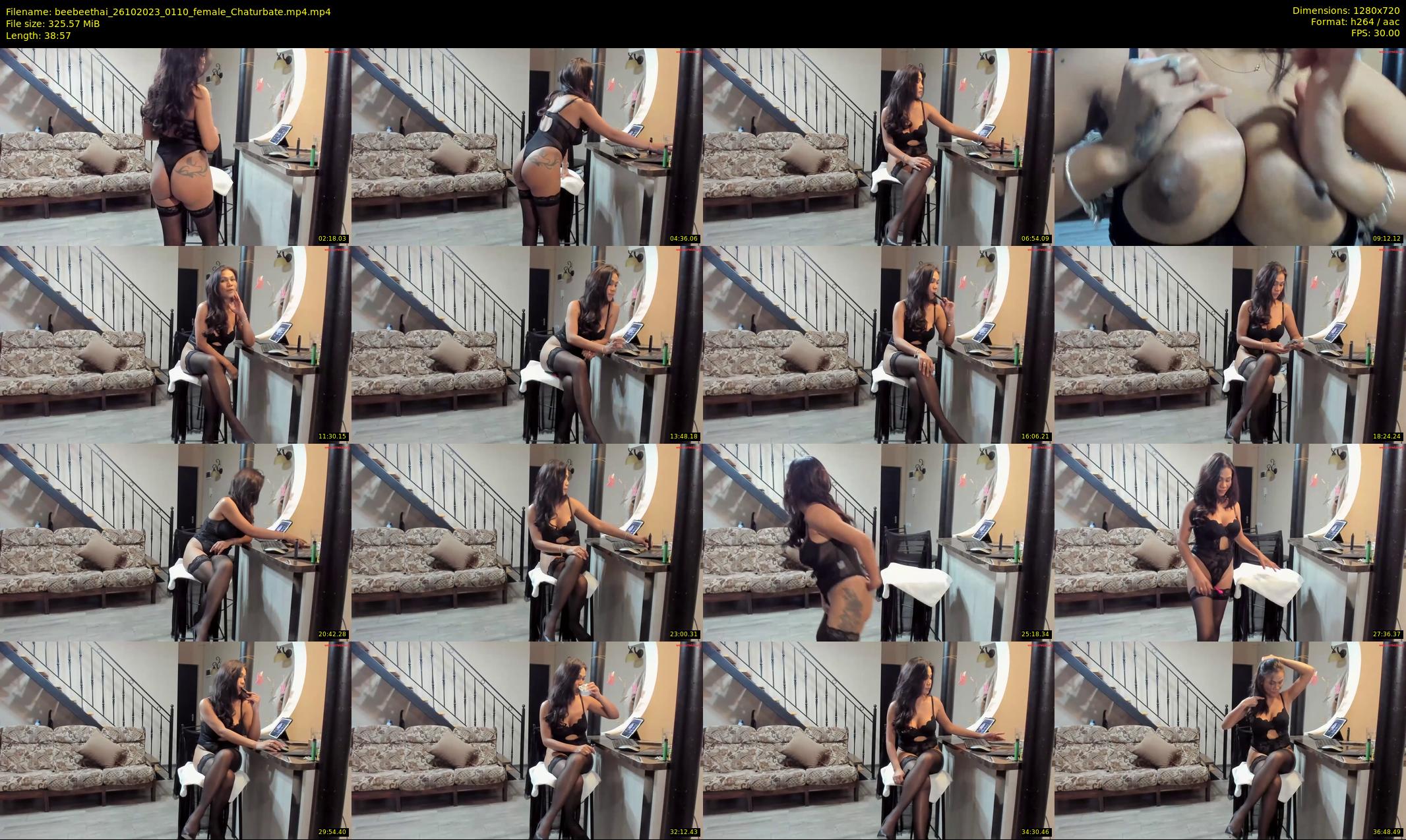beebeethai — 39 minute Chaturbate female cam show recording, 720p, Oct 26, 2023