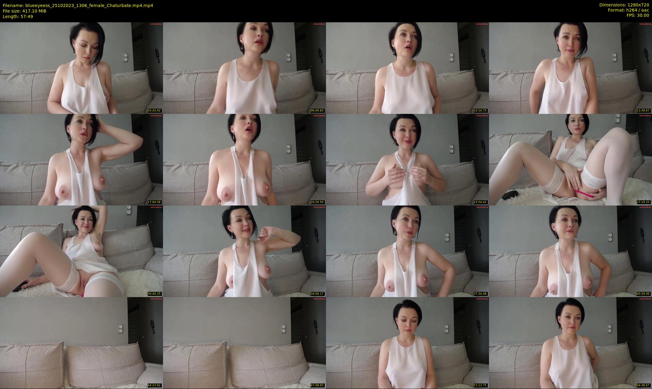 blueeyeess — 58 minute Chaturbate female cam show recording, 720p, Oct 25, 2023