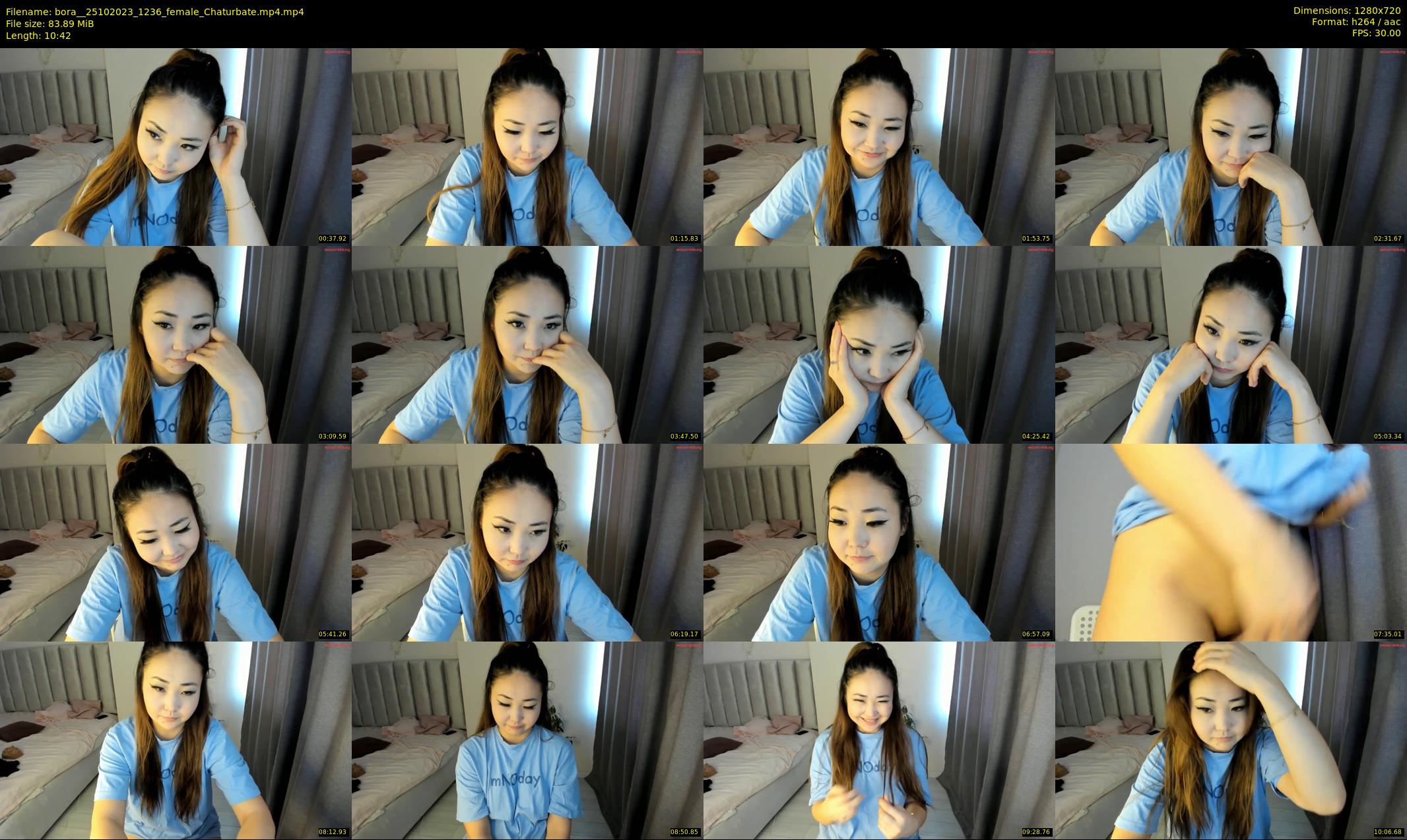 bora_ — 11 minute Chaturbate female cam show recording, 720p, Oct 25, 2023