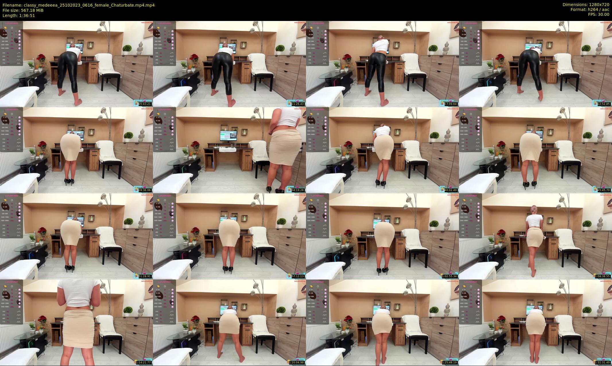 classy_medeeea — 97 minute Chaturbate female cam show recording, 720p, Oct 25, 2023