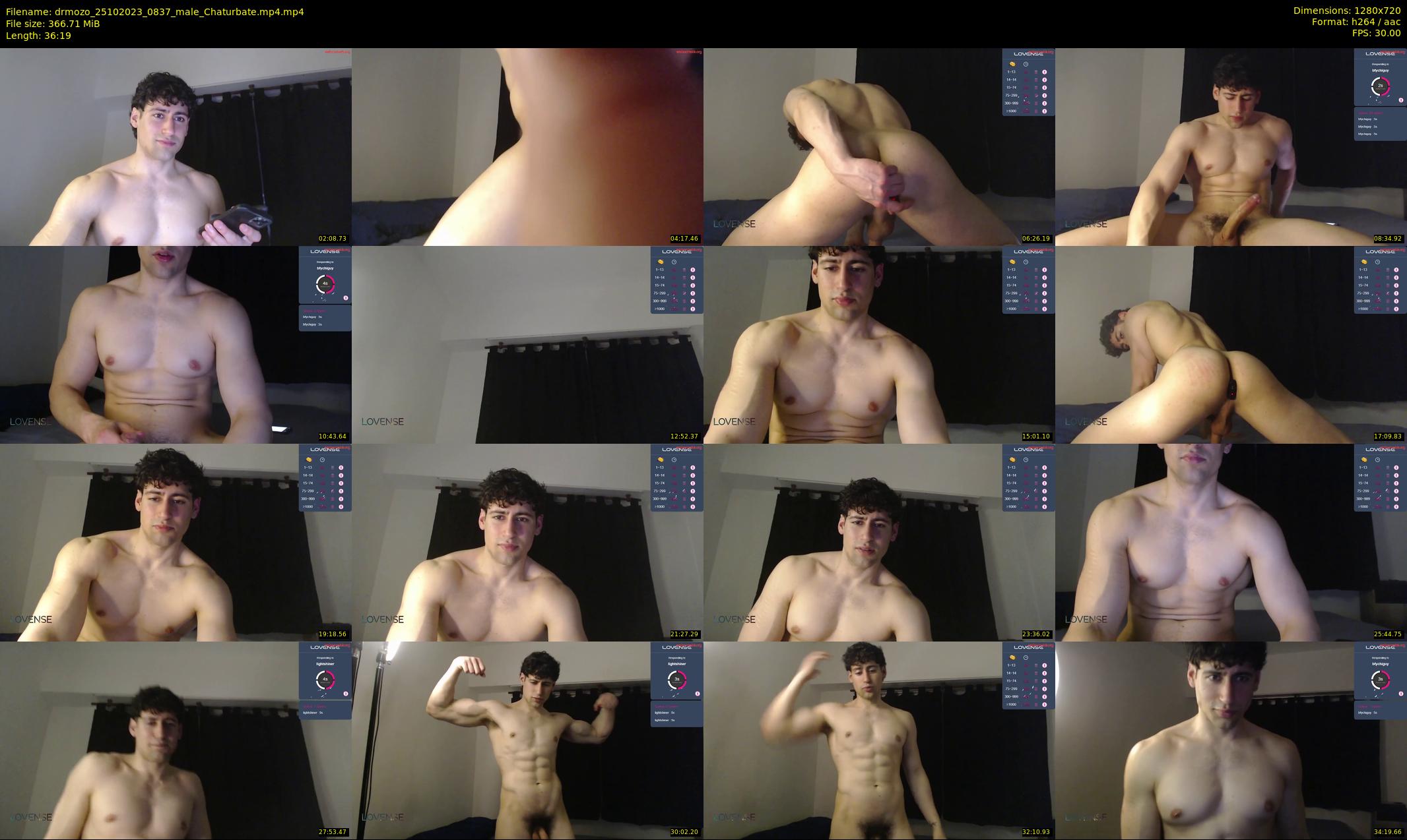 drmozo — 37 minute Chaturbate male cam show recording, 720p, Oct 25, 2023