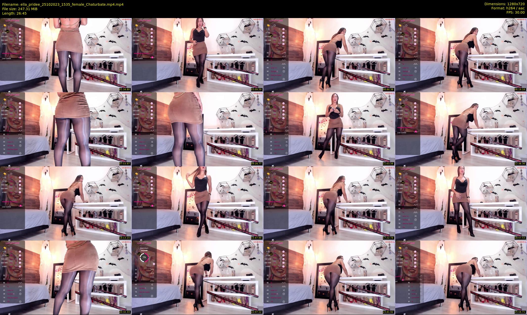 ella_pridee — 27 minute Chaturbate female cam show recording, 720p, Oct 25, 2023