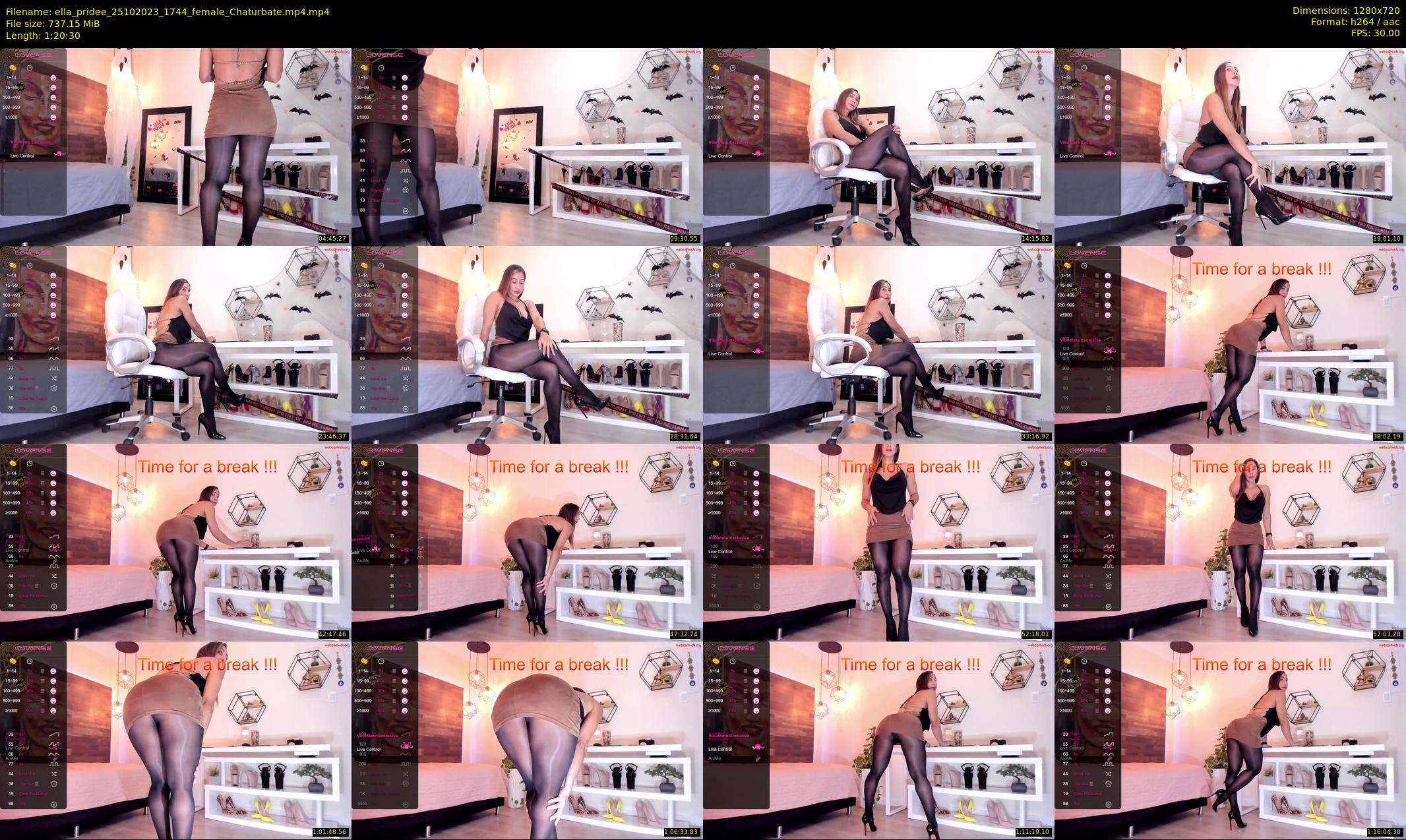 ella_pridee — 81 minute Chaturbate female cam show recording, 720p, Oct 25, 2023